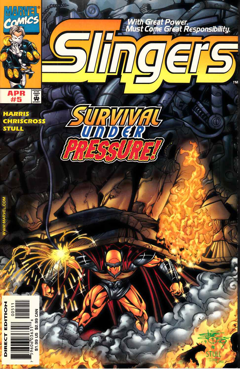 Slingers #5 Near Mint (9.4) [Marvel Comic] THUMBNAIL