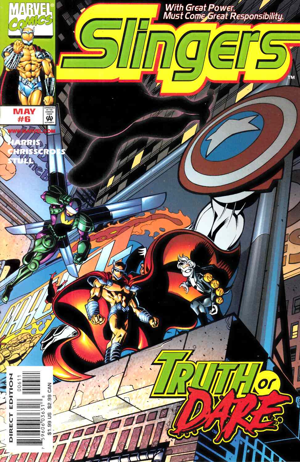 Slingers #6 Near Mint (9.4) [Marvel Comic] THUMBNAIL