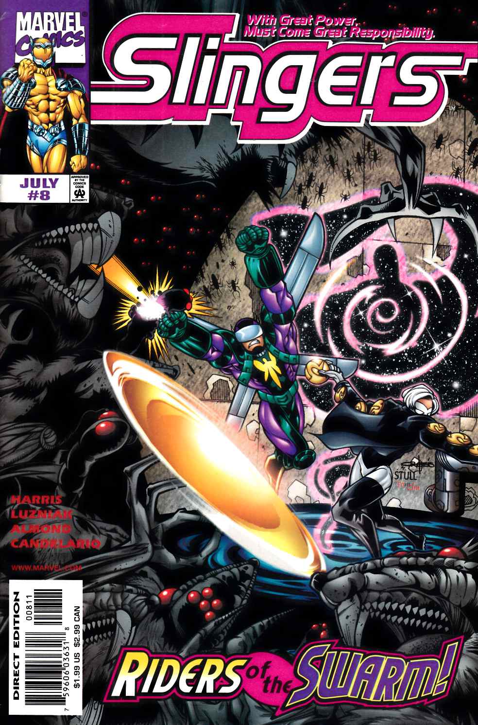 Slingers #8 Fine (6.0) [Marvel Comic] THUMBNAIL