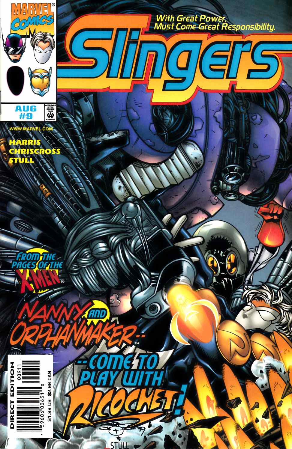 Slingers #9 Very Fine (8.0) [Marvel Comic] LARGE