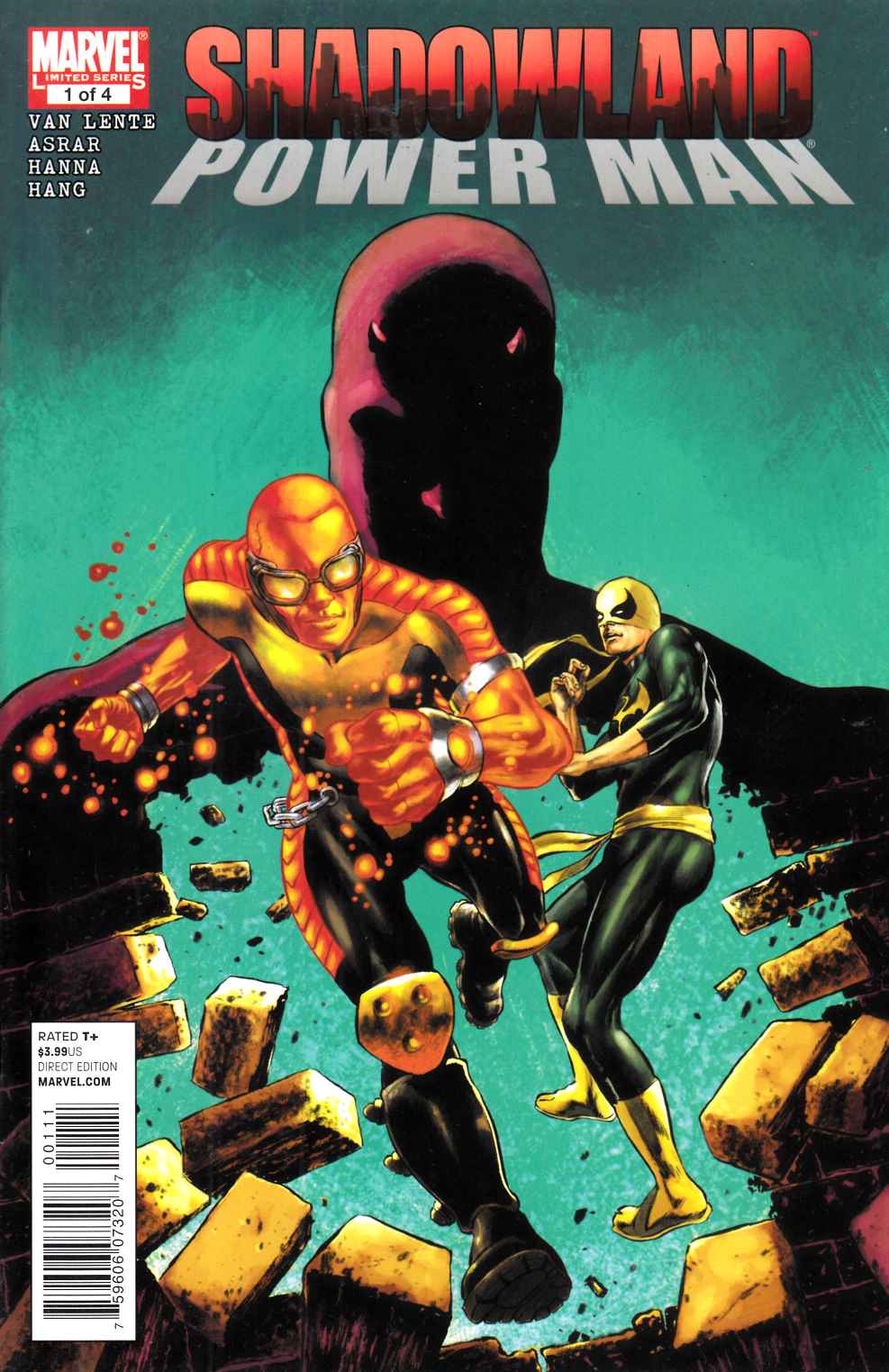 Shadowland Power Man #1 Very Fine (8.0) [Marvel Comic] THUMBNAIL