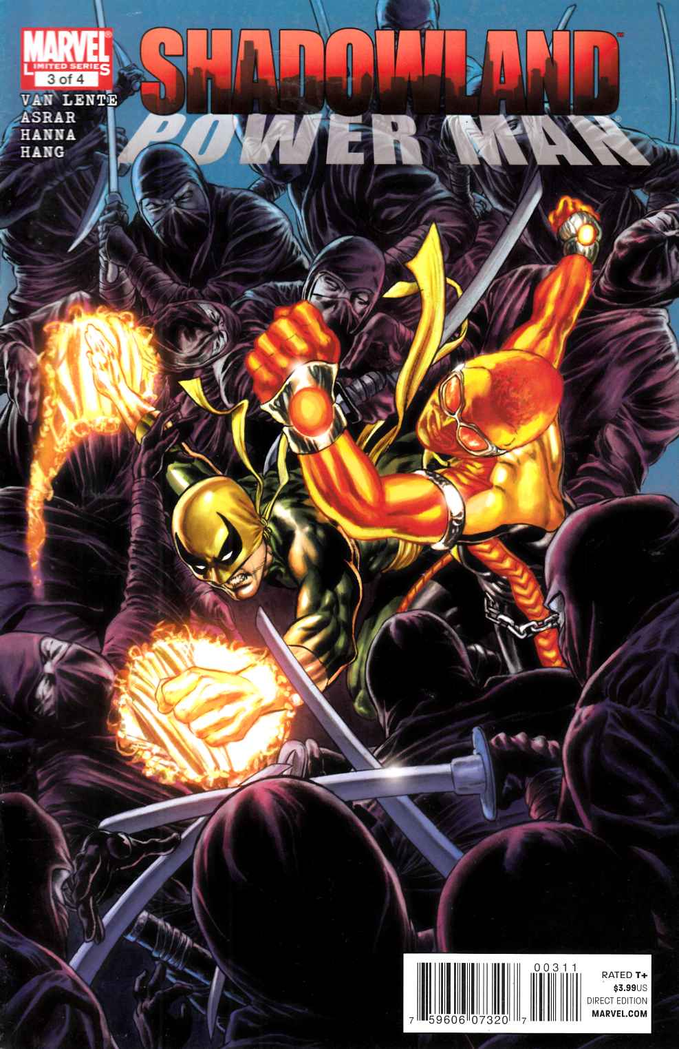 Shadowland Power Man #3 Very Fine (8.0) [Marvel Comic] THUMBNAIL