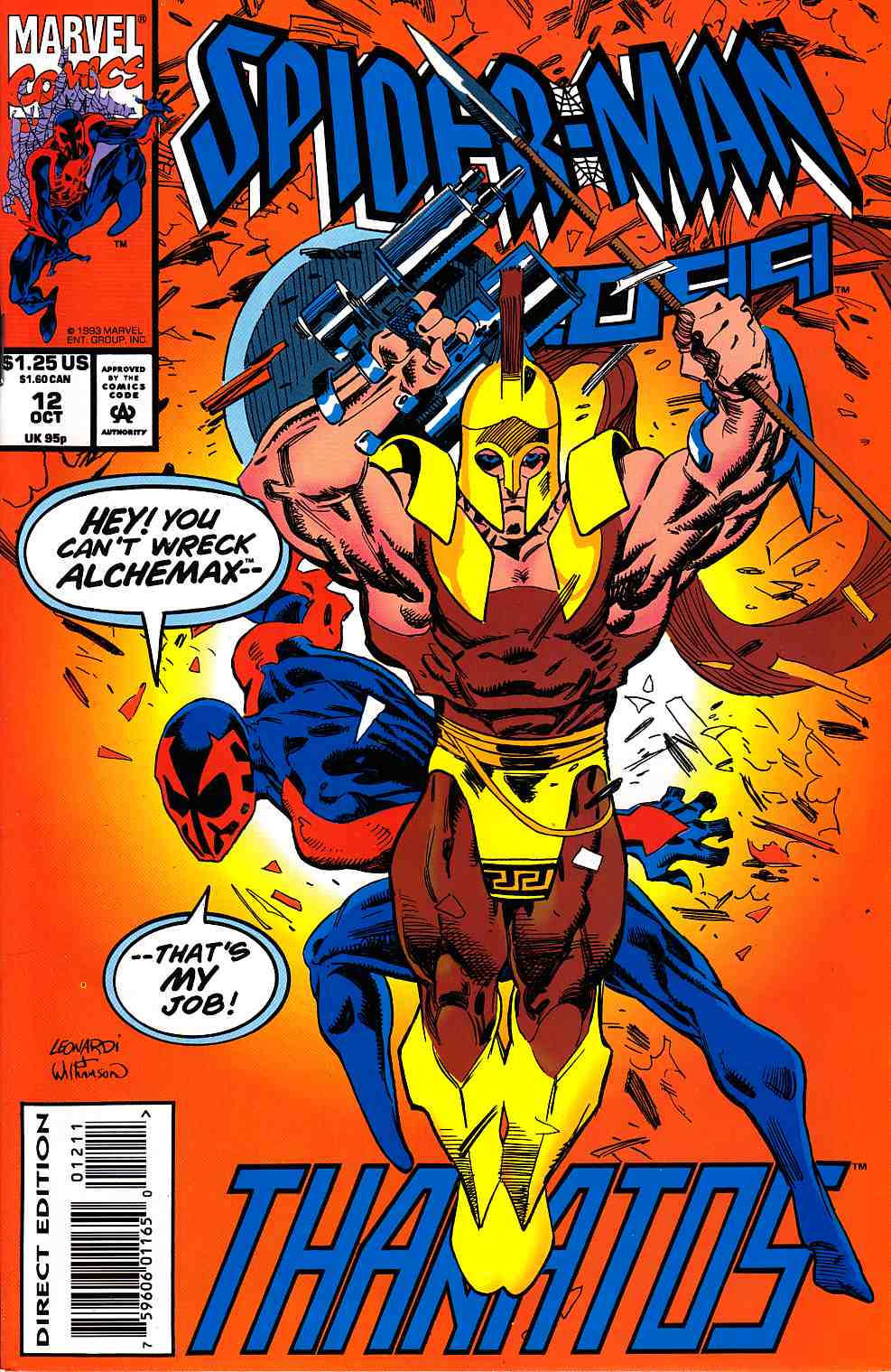 Spider-Man 2099 #12 Near Mint (9.4) [Marvel Comic] LARGE