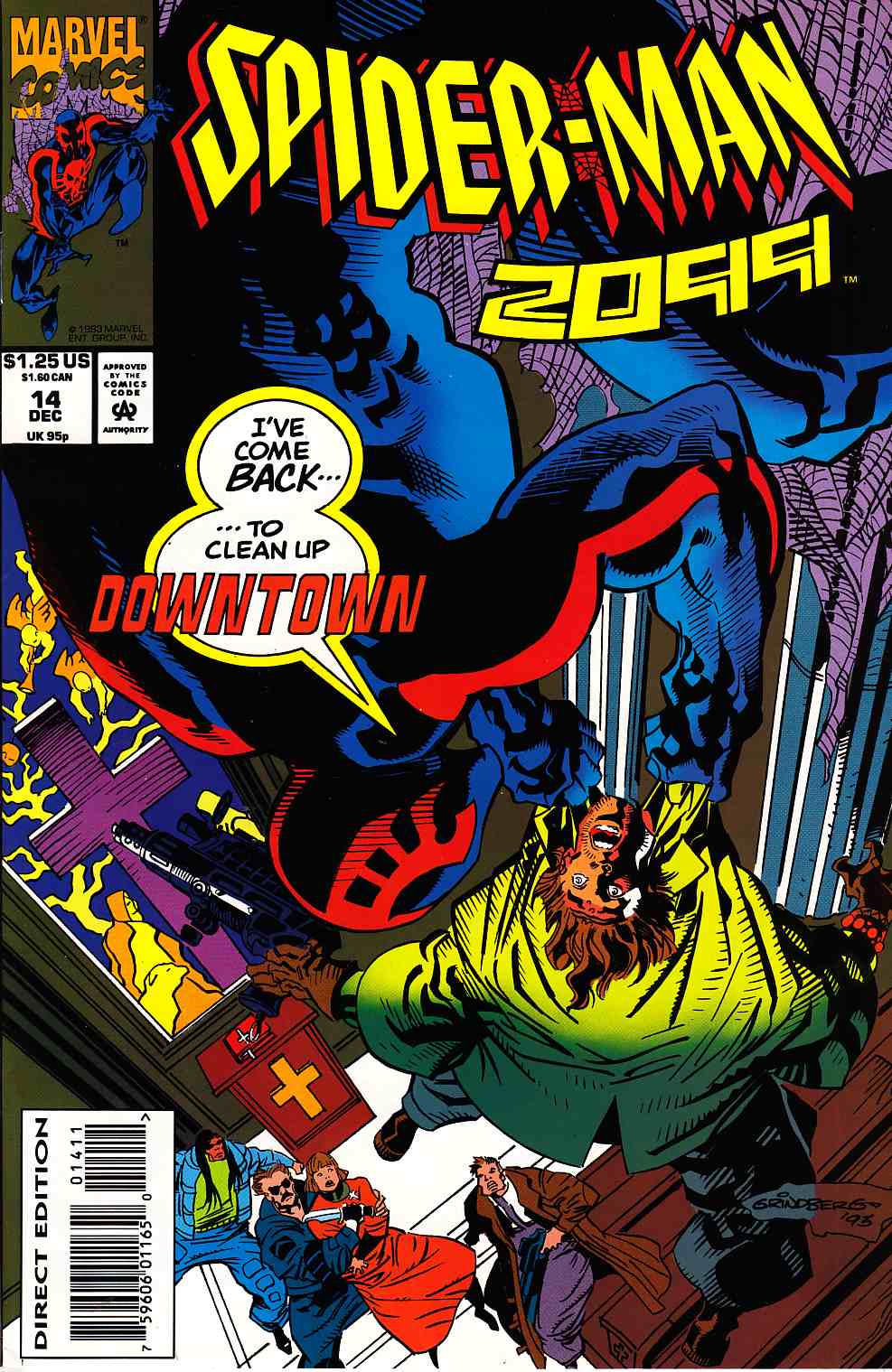 Spider-Man 2099 #14 Near Mint (9.4) [Marvel Comic] THUMBNAIL