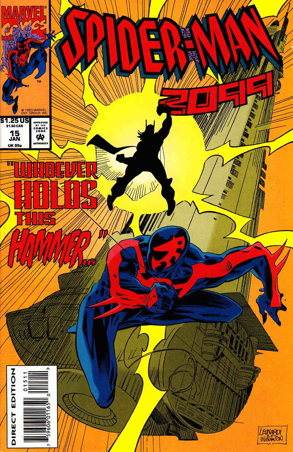 Spider-Man 2099 #15 Near Mint (9.4) [Marvel Comic] LARGE