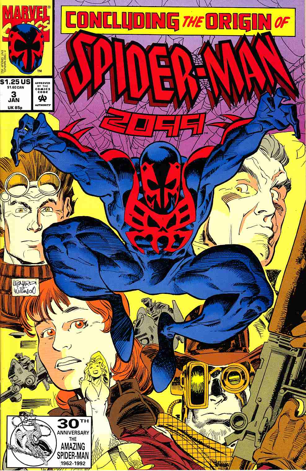 Spider-Man 2099 #3 Near Mint (9.4) [Marvel Comic] THUMBNAIL