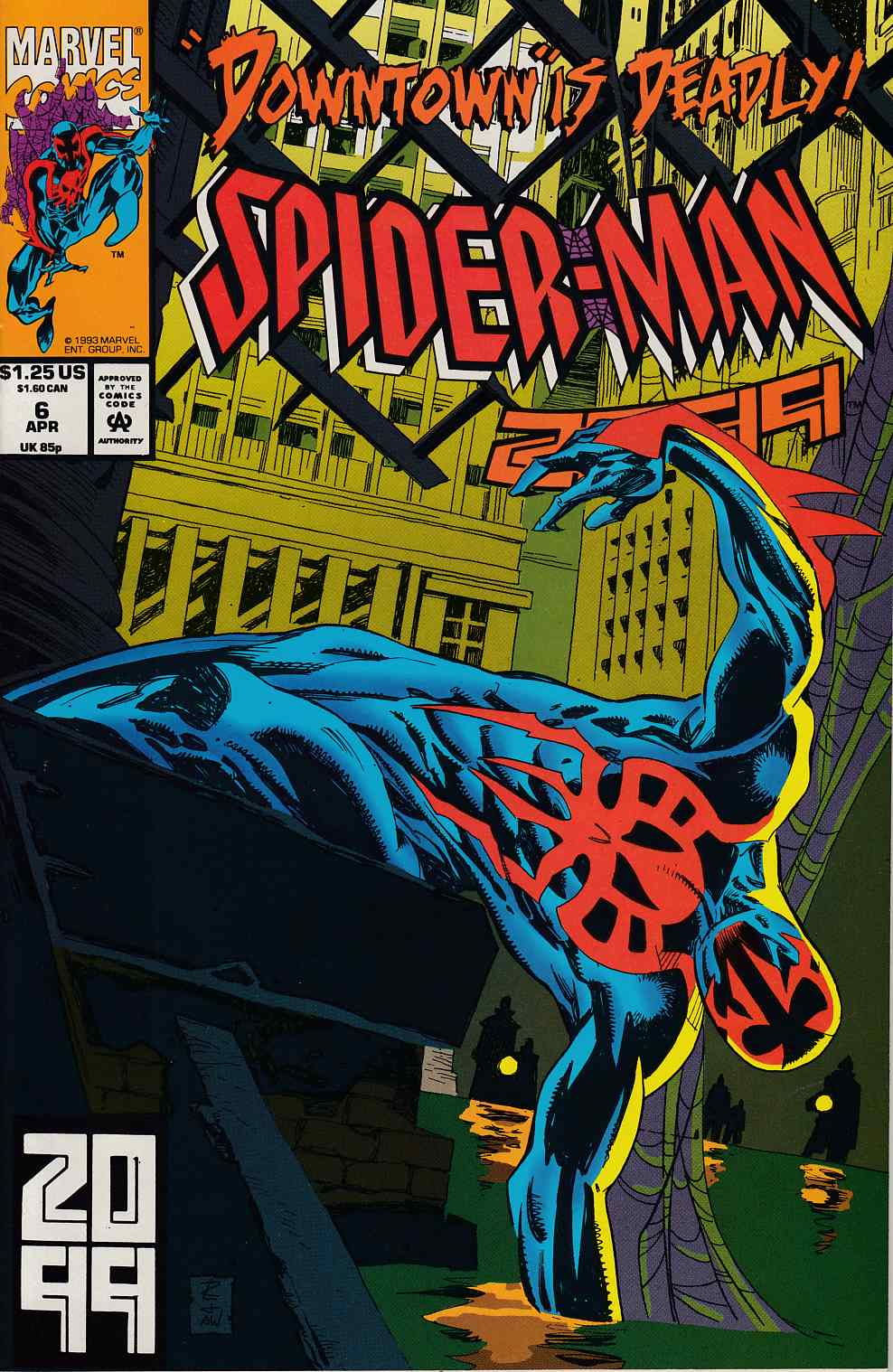 Spider-Man 2099 #6 Near Mint (9.4) [Marvel Comic] LARGE