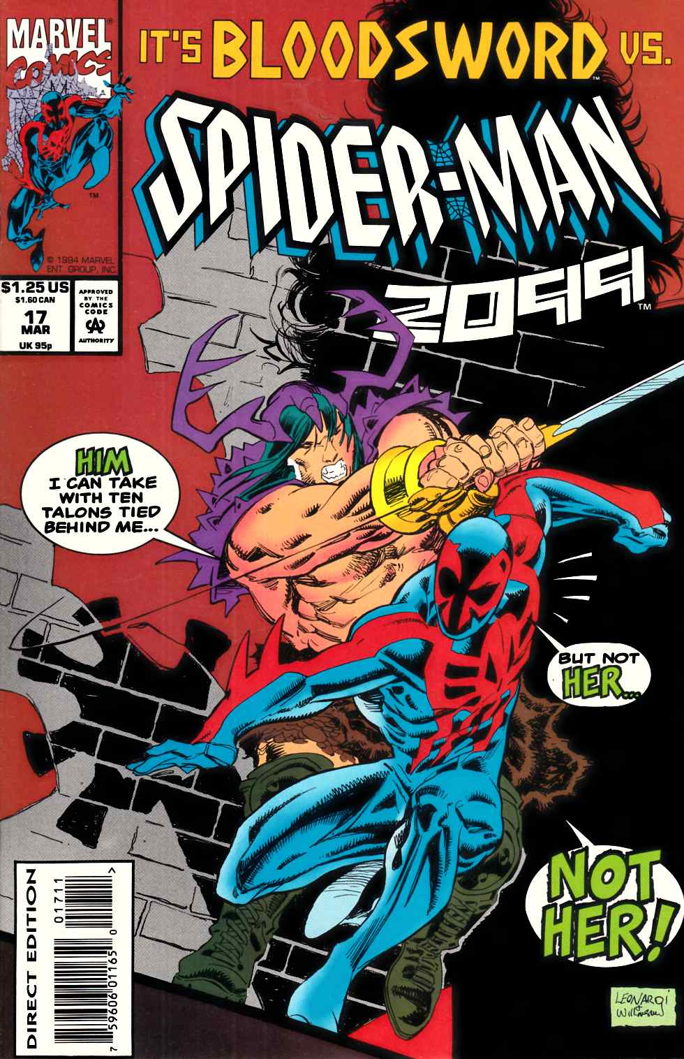 Spider-Man 2099 #17 Near Mint (9.4) [Marvel Comic] THUMBNAIL