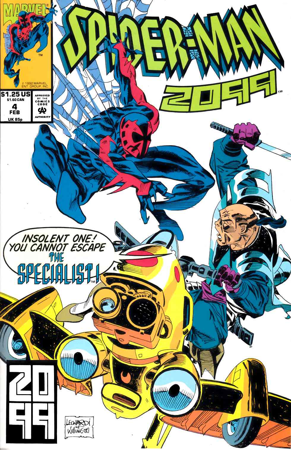Spider-Man 2099 #4 Near Mint (9.4) [Marvel Comic] LARGE