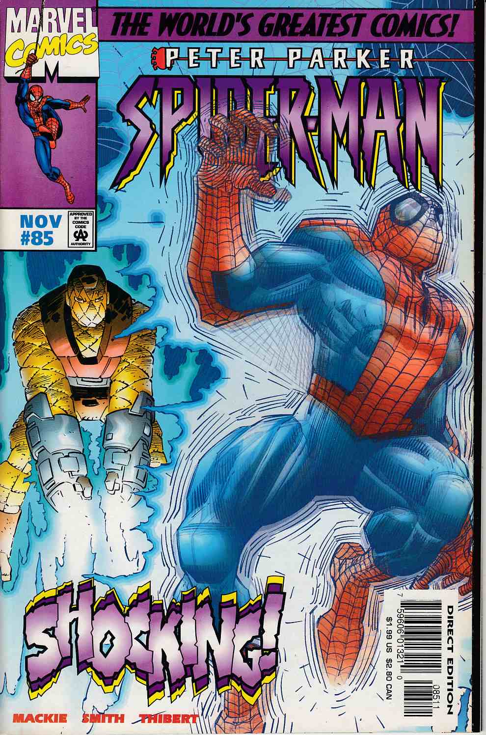 Spider-Man #85 Near Mint (9.4) [Marvel Comic] LARGE