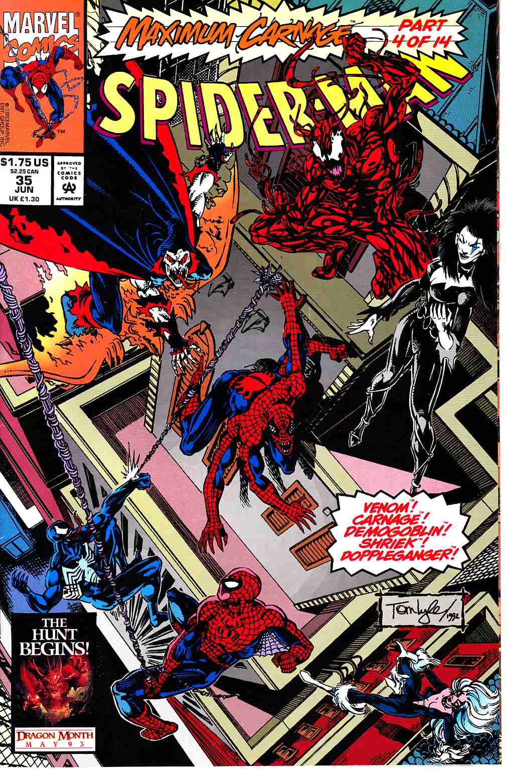 Spider-Man #35 Very Fine (8.0) [Marvel Comic] LARGE