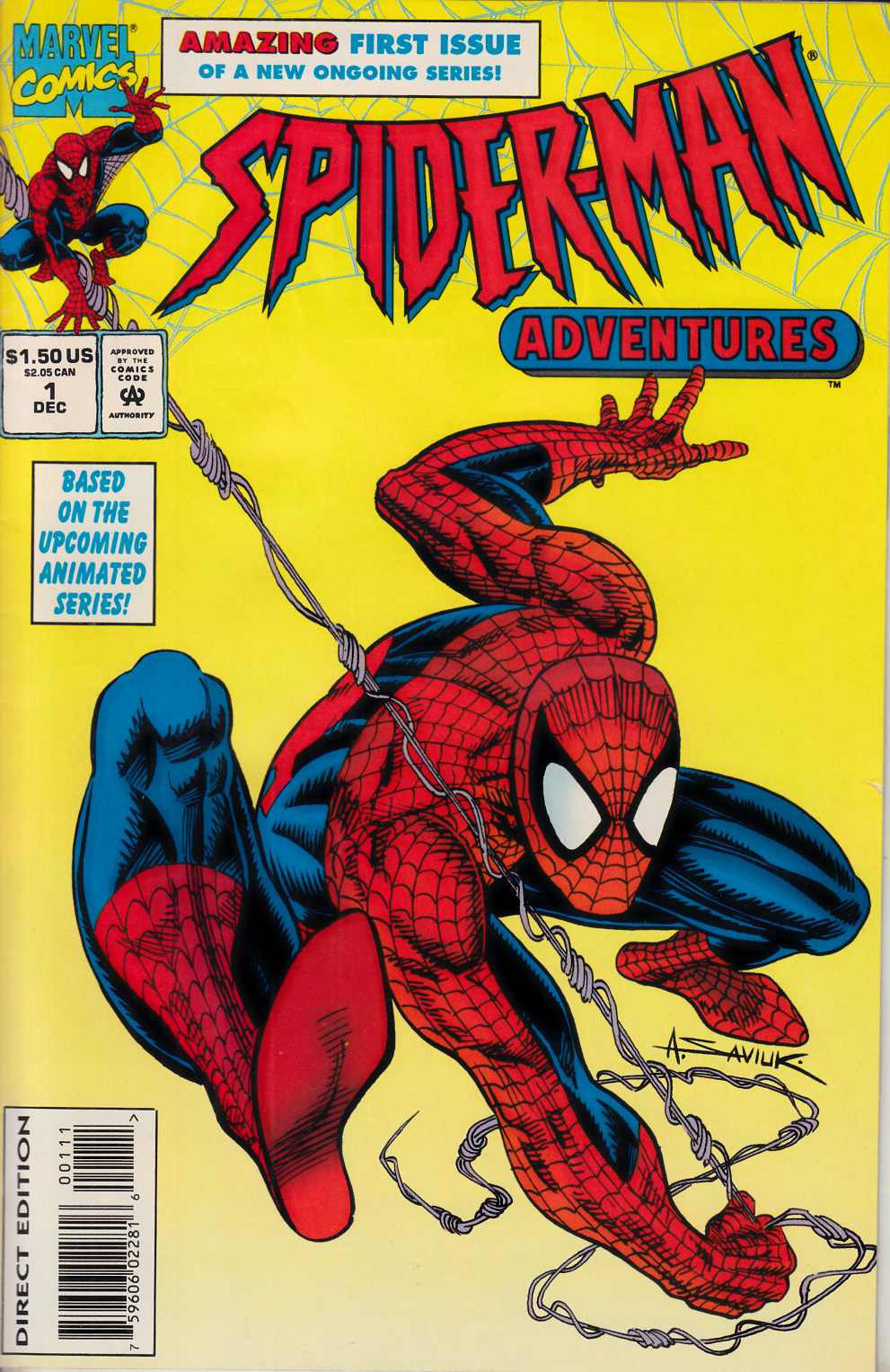 Spider-Man Adventures #1 Standard Cover Very Fine (8.0) [Marvel Comic] THUMBNAIL