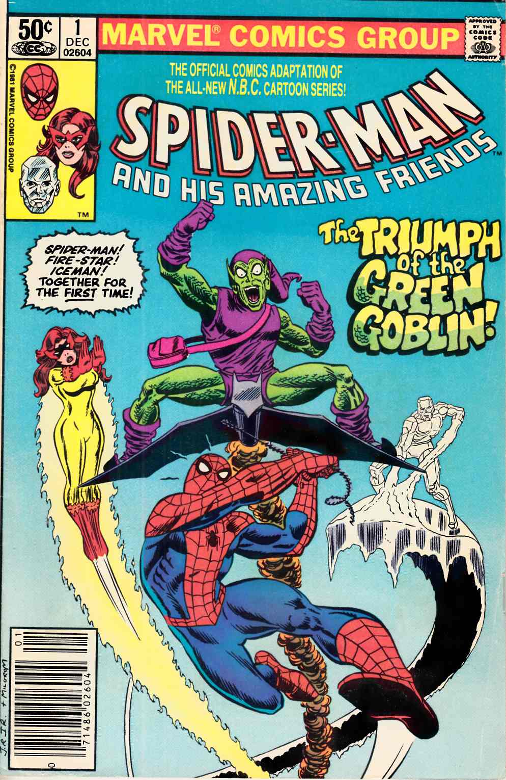 Spider-Man and His Amazing Friends #1 Newsstand Edition Fine (6.0) [Marvel Comic] THUMBNAIL