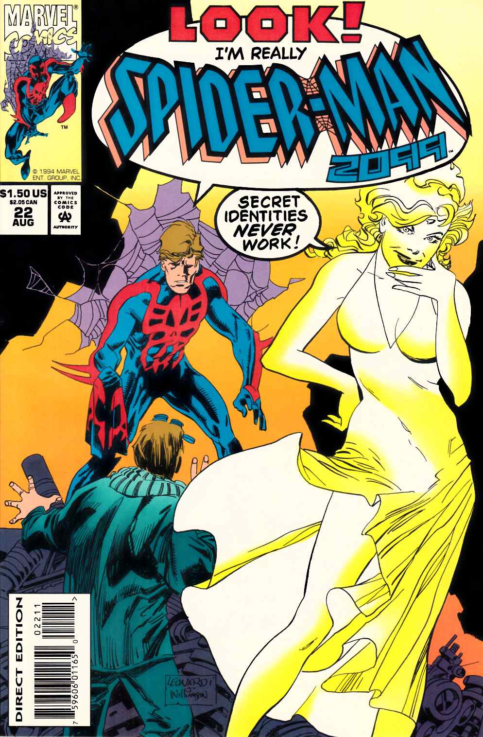 Spider-Man 2099 #22 Very Fine (8.0) [Marvel Comic] THUMBNAIL
