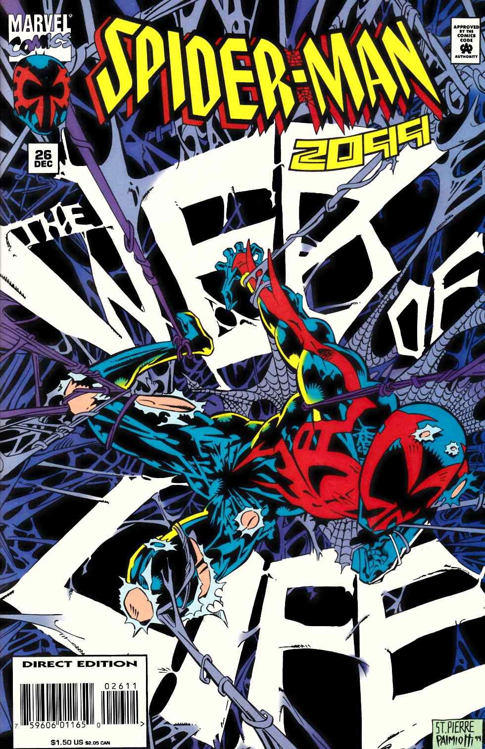 Spider-Man 2099 #26 Very Fine (8.0) [Marvel Comic] THUMBNAIL