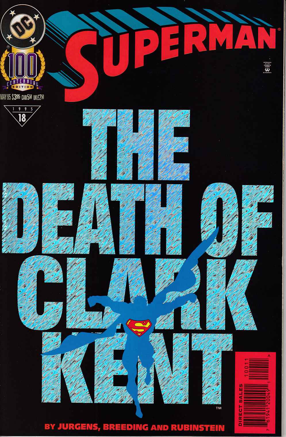 Superman #100 Near Mint (9.4) [DC Comic] THUMBNAIL