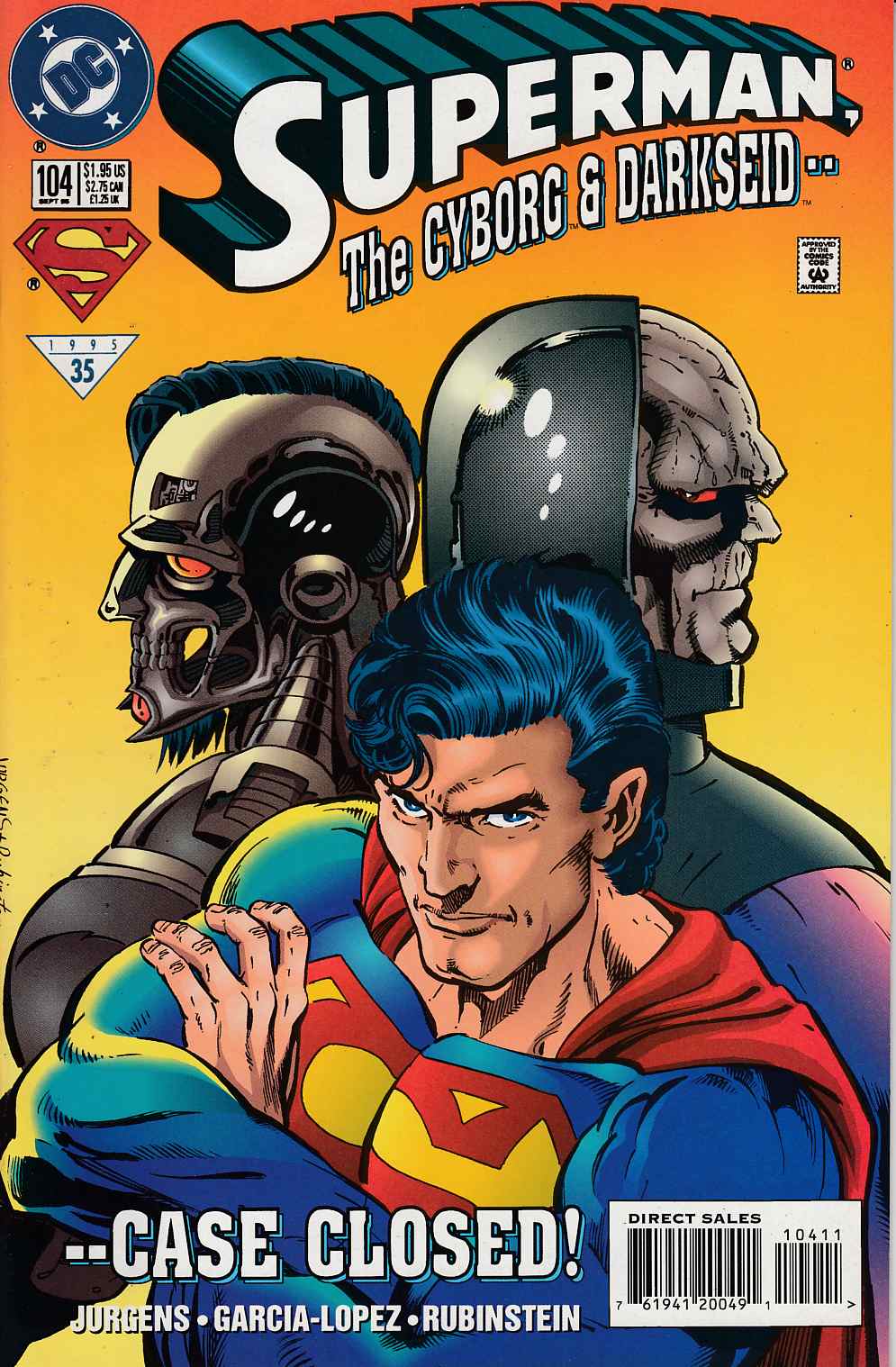 Superman #104 Near Mint (9.4) [DC Comic] THUMBNAIL