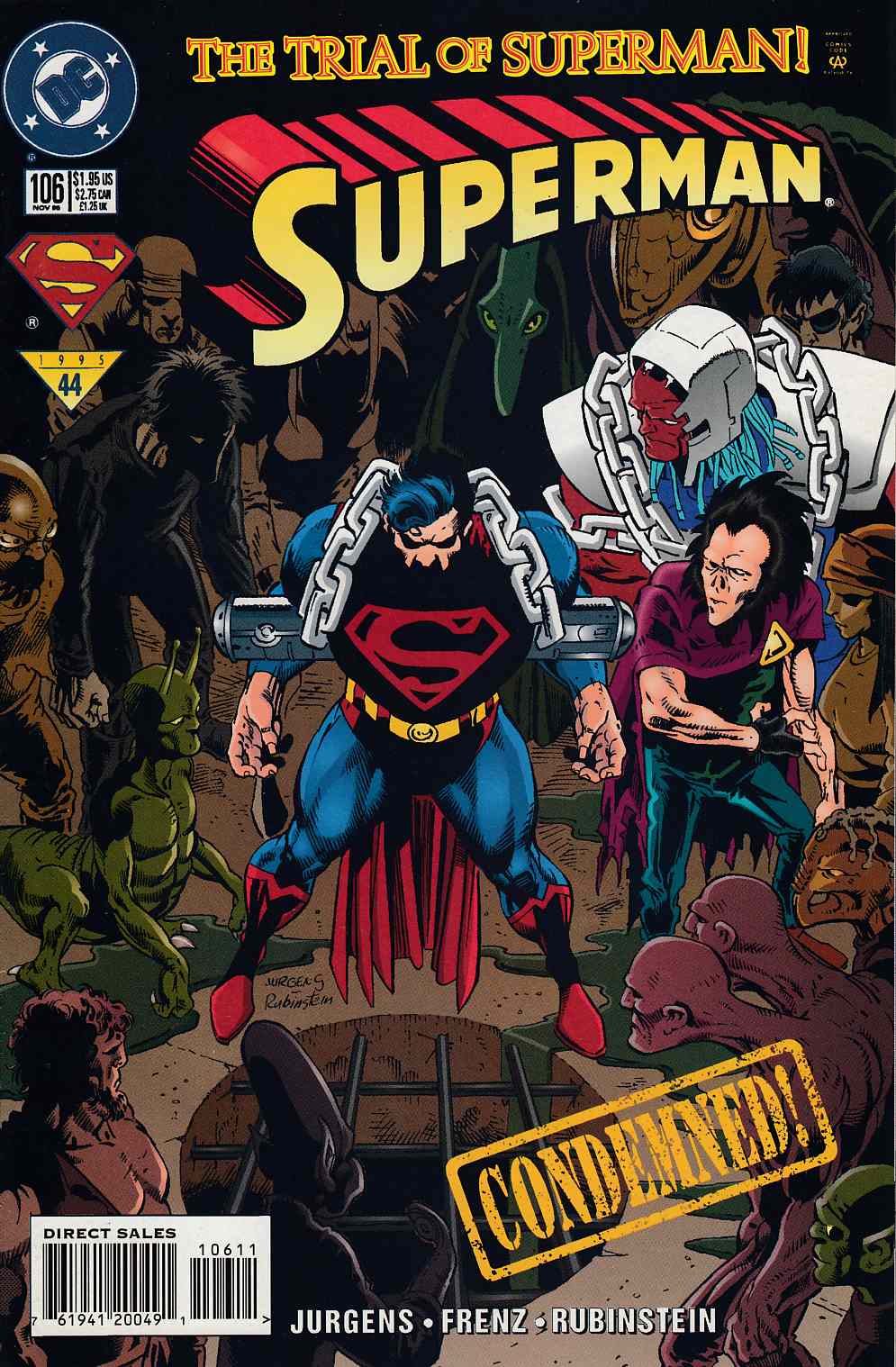 Superman #106 Near Mint (9.4) [DC Comic] THUMBNAIL