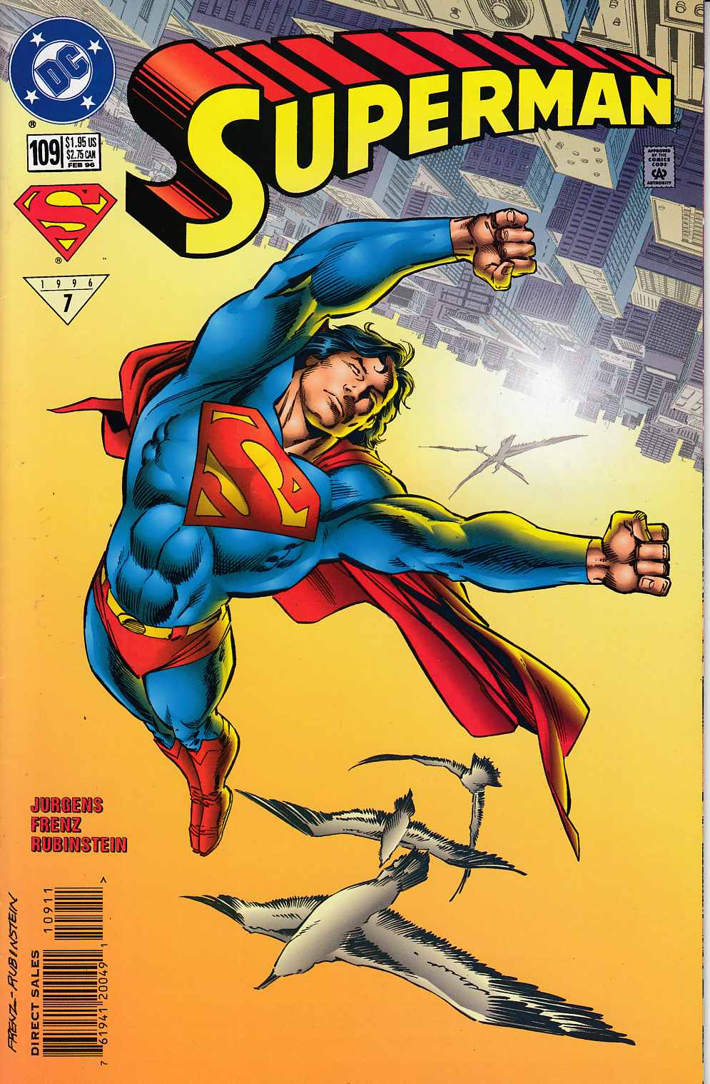 Superman #109 Very Fine (8.0) [DC Comic] THUMBNAIL