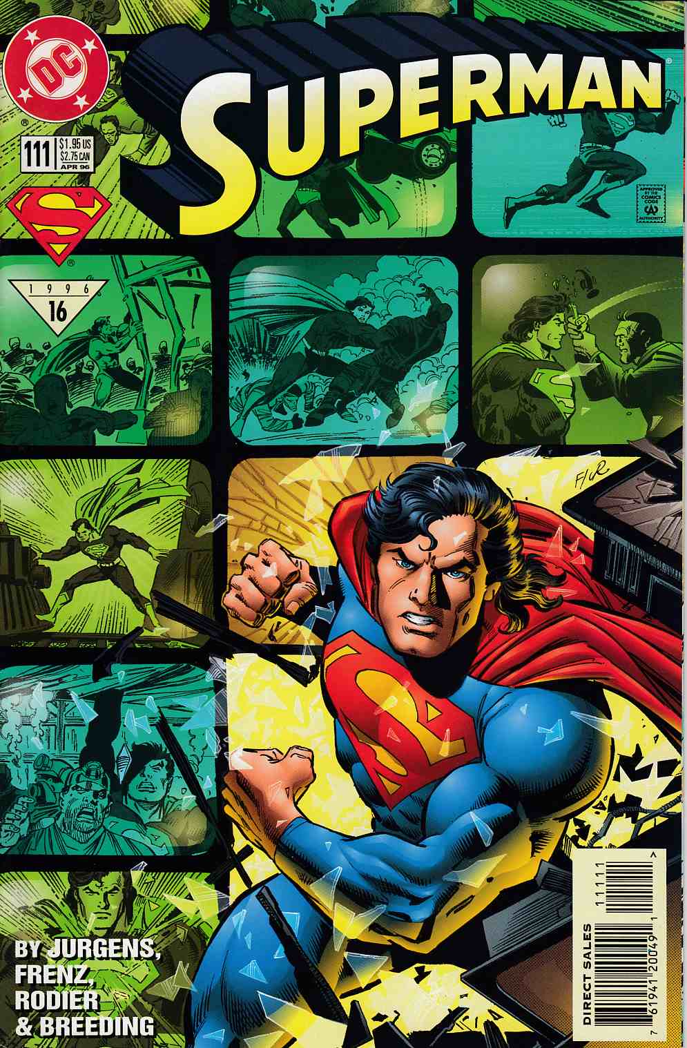 Superman #111 Very Fine (8.0) [DC Comic] THUMBNAIL
