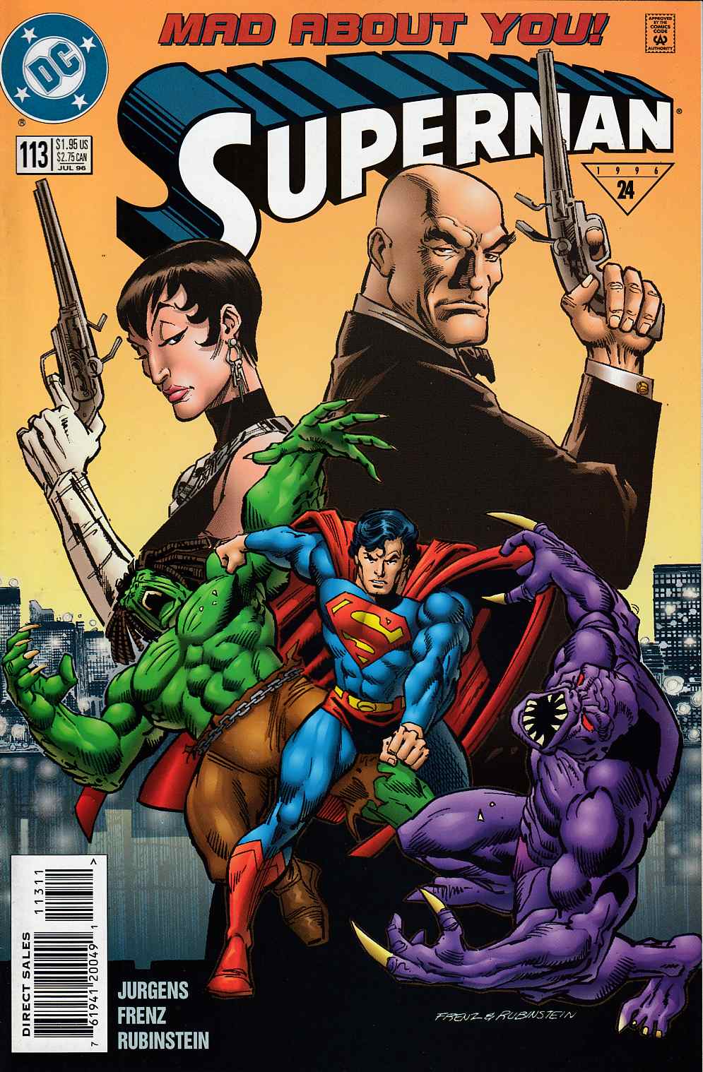 Superman #113 Near Mint (9.4) [DC Comic] LARGE