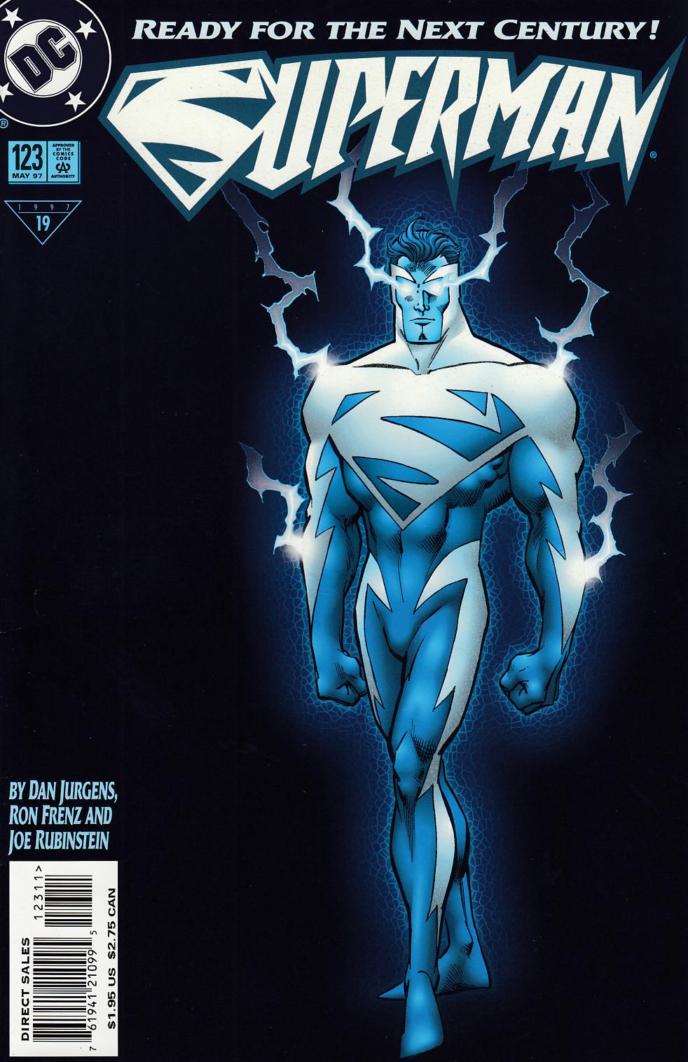 Superman #123 Very Fine (8.0) [DC Comic] LARGE
