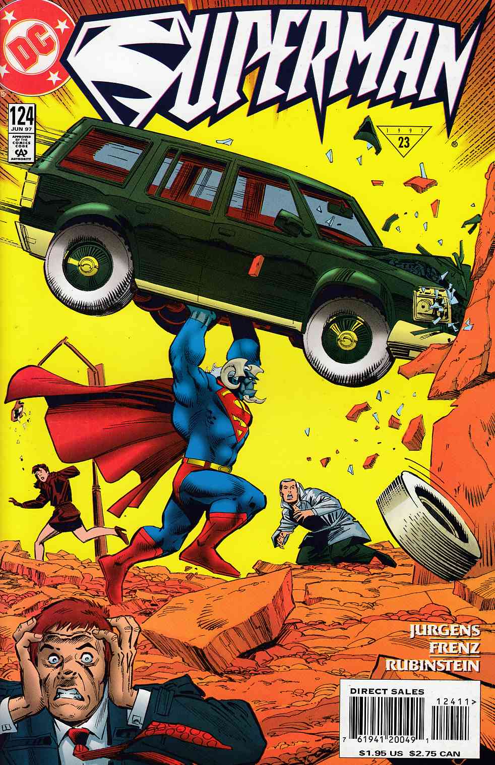 Superman #124 Very Fine (8.0) [DC Comic] LARGE