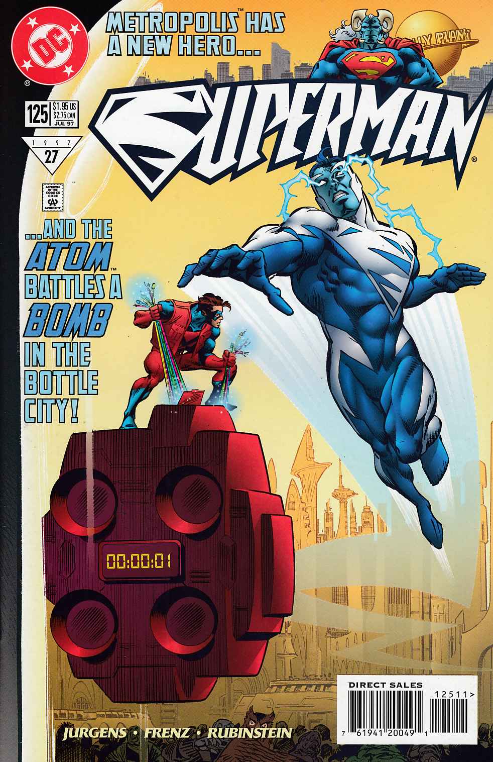 Superman #125 Very Fine (8.0) [DC Comic] THUMBNAIL