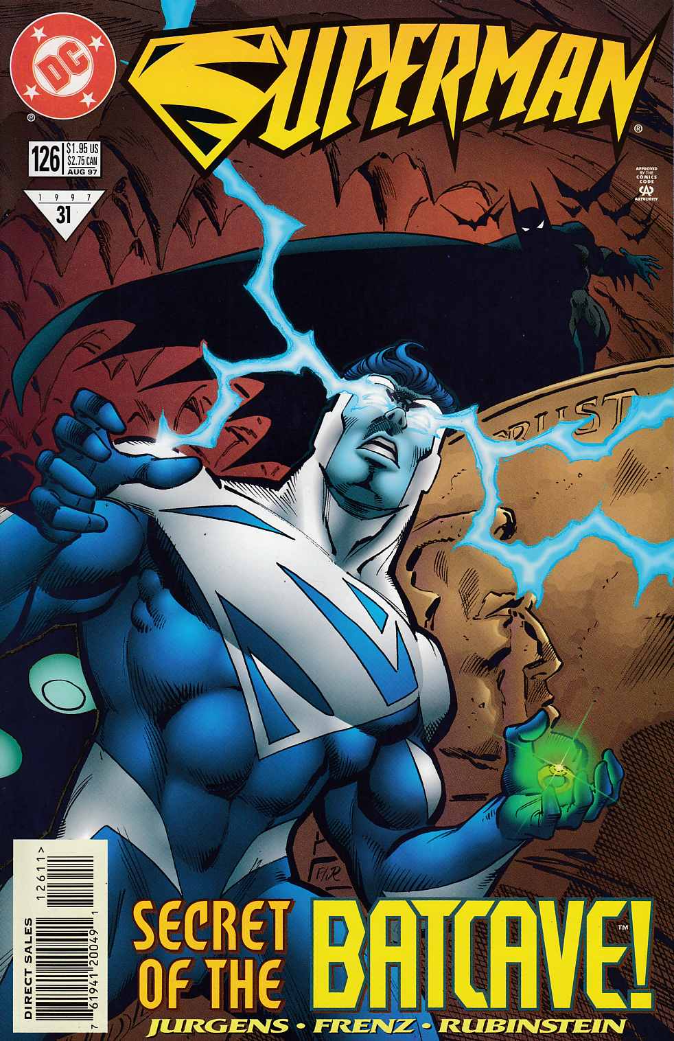 Superman #126 Very Fine (8.0) [DC Comic] LARGE