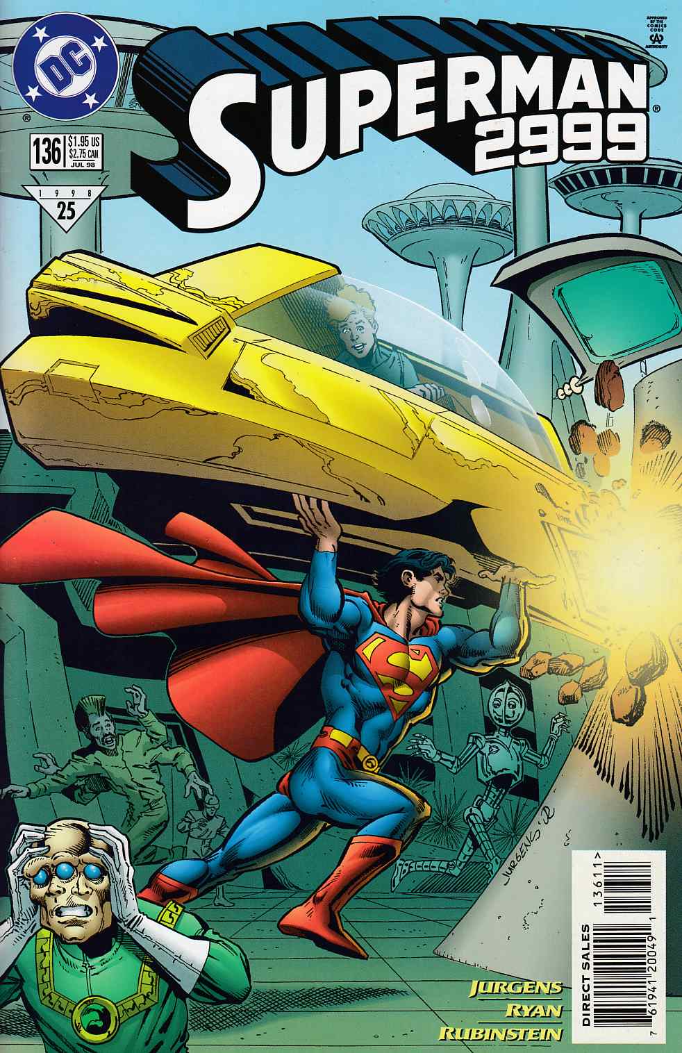 Superman #136 Very Fine (8.0) [DC Comic] LARGE