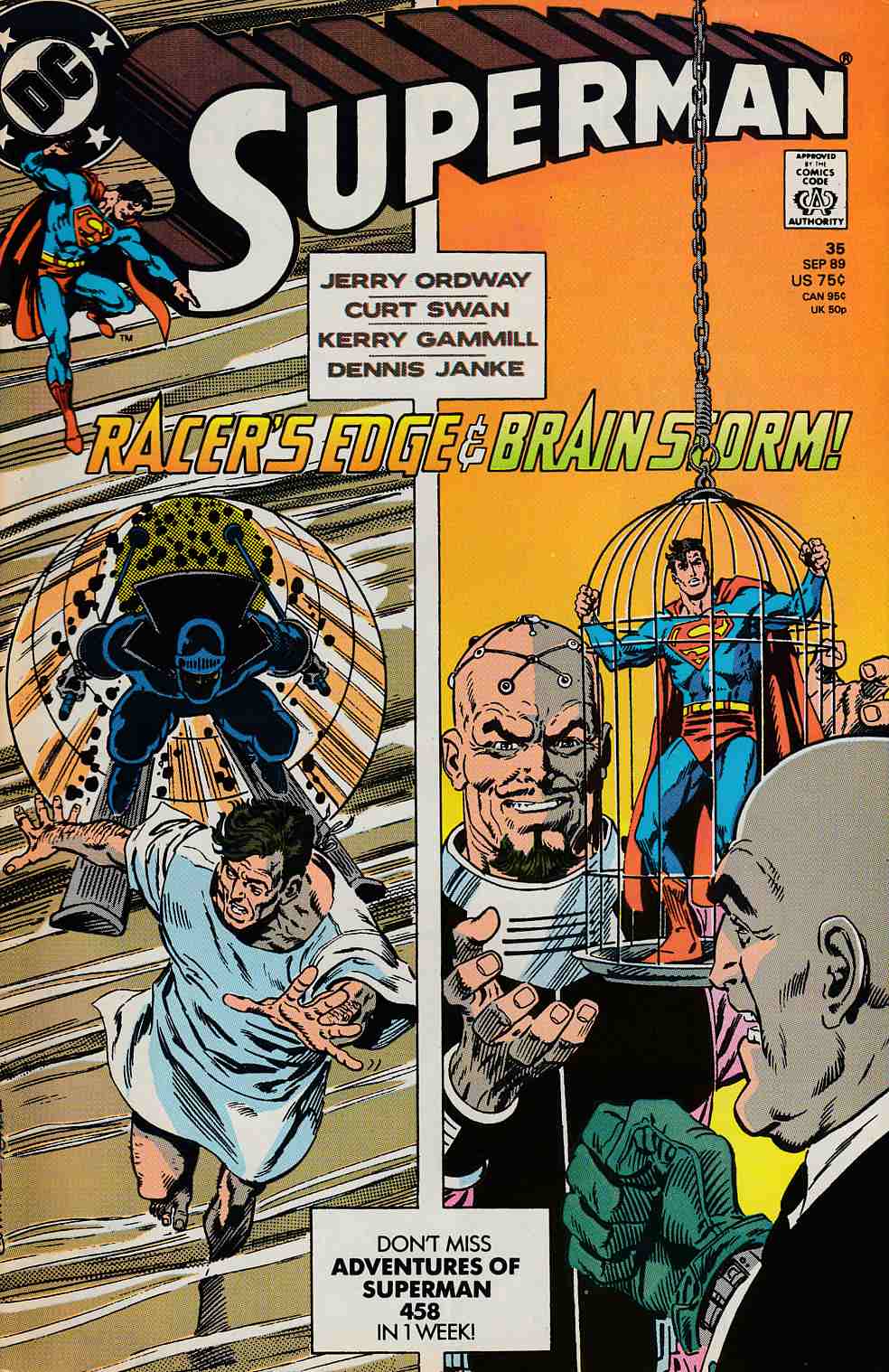 Superman #35 Very Fine Minus (7.5) [DC Comic] LARGE