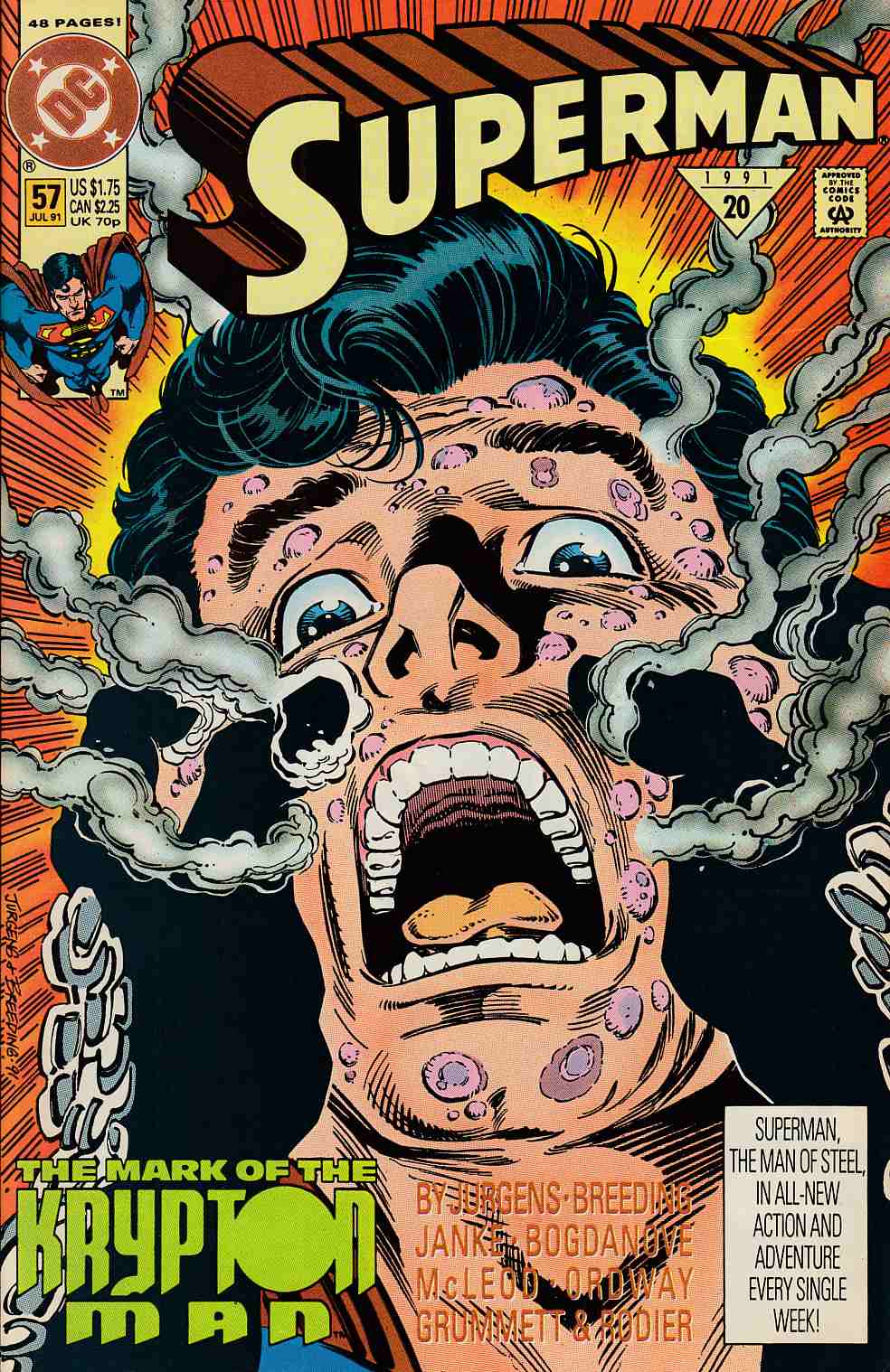 Superman #57 Very Fine Minus (7.5) [DC Comic] THUMBNAIL