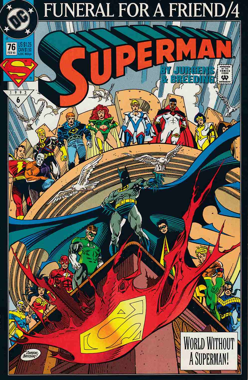 Superman #76 Very Fine (8.0) [DC Comic] LARGE