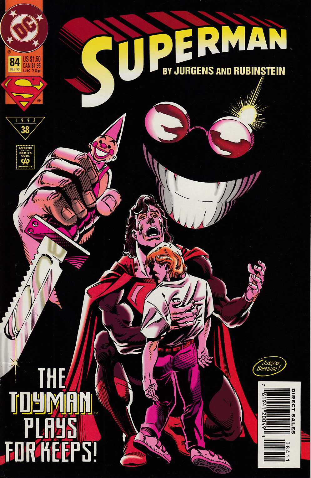 Superman #84 Near Mint (9.4) [DC Comic] LARGE