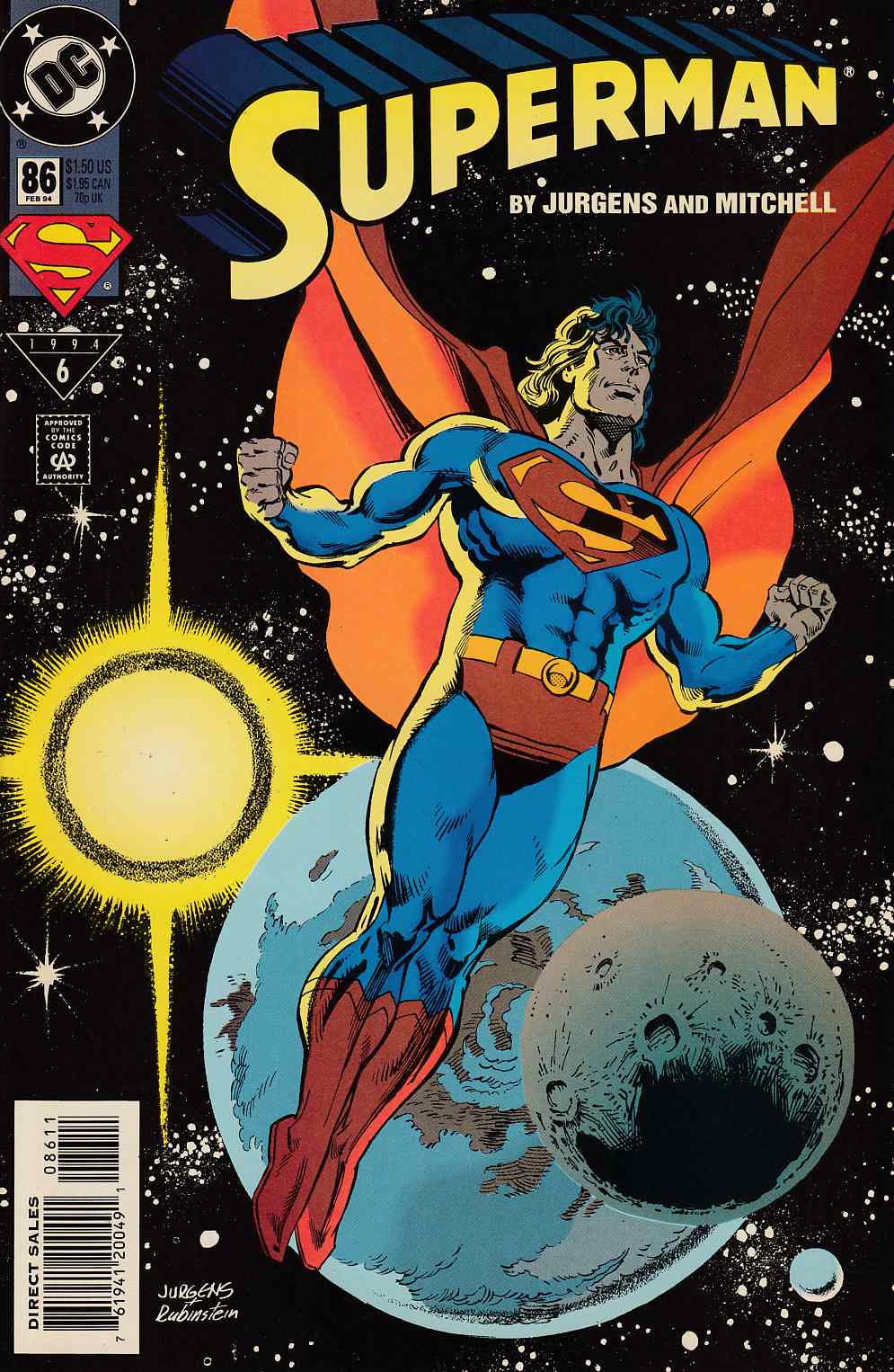 Superman #86 Near Mint (9.4) [DC Comic] LARGE