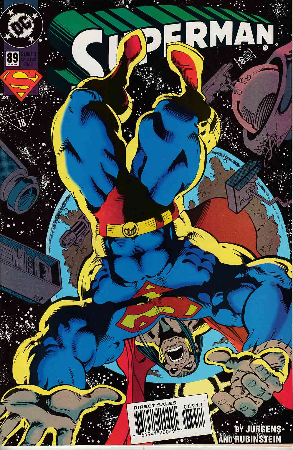 Superman #89 Very Fine (8.0) [DC Comic] THUMBNAIL