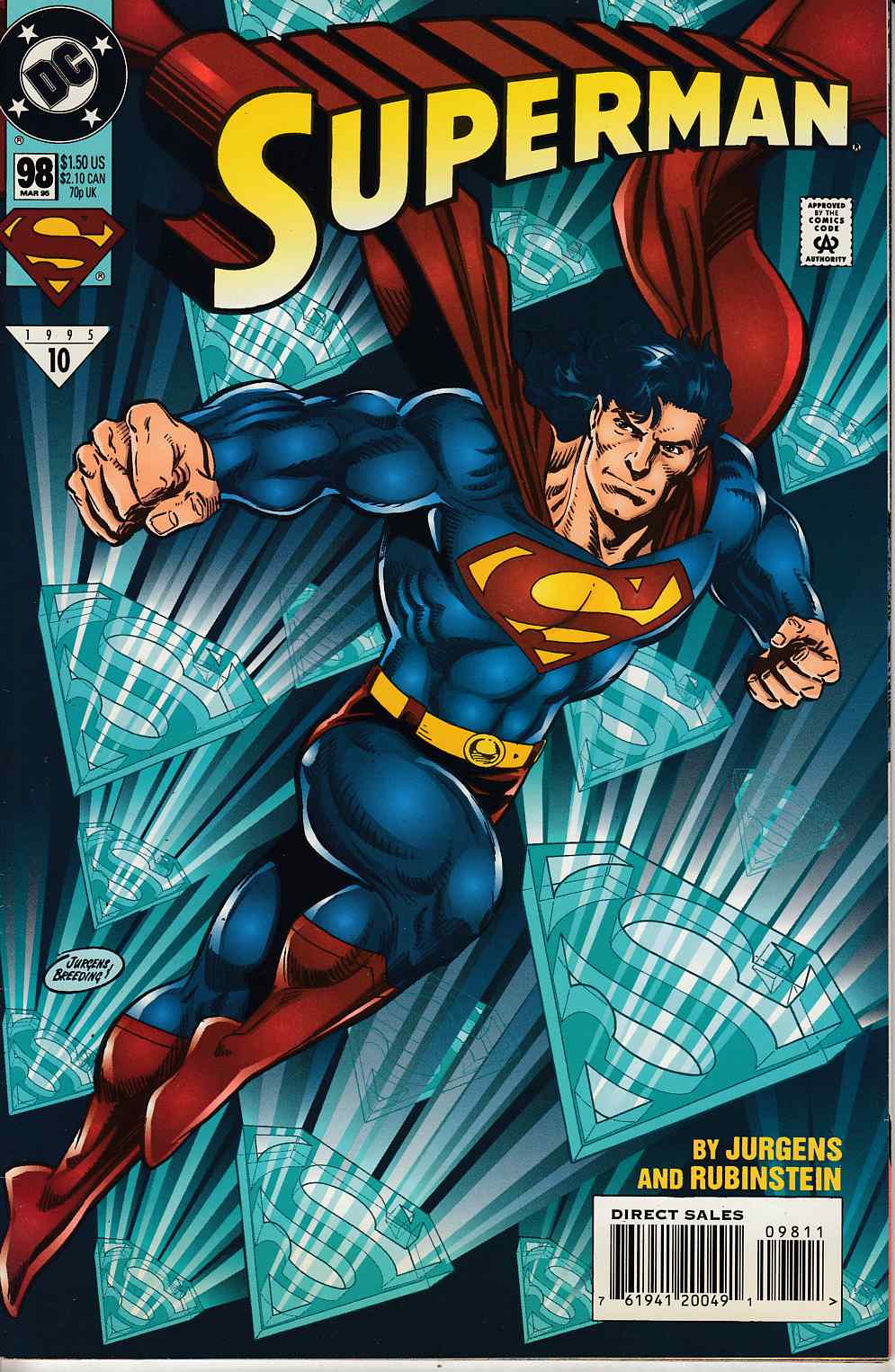 Superman #98 Near Mint (9.4) [DC Comic] THUMBNAIL