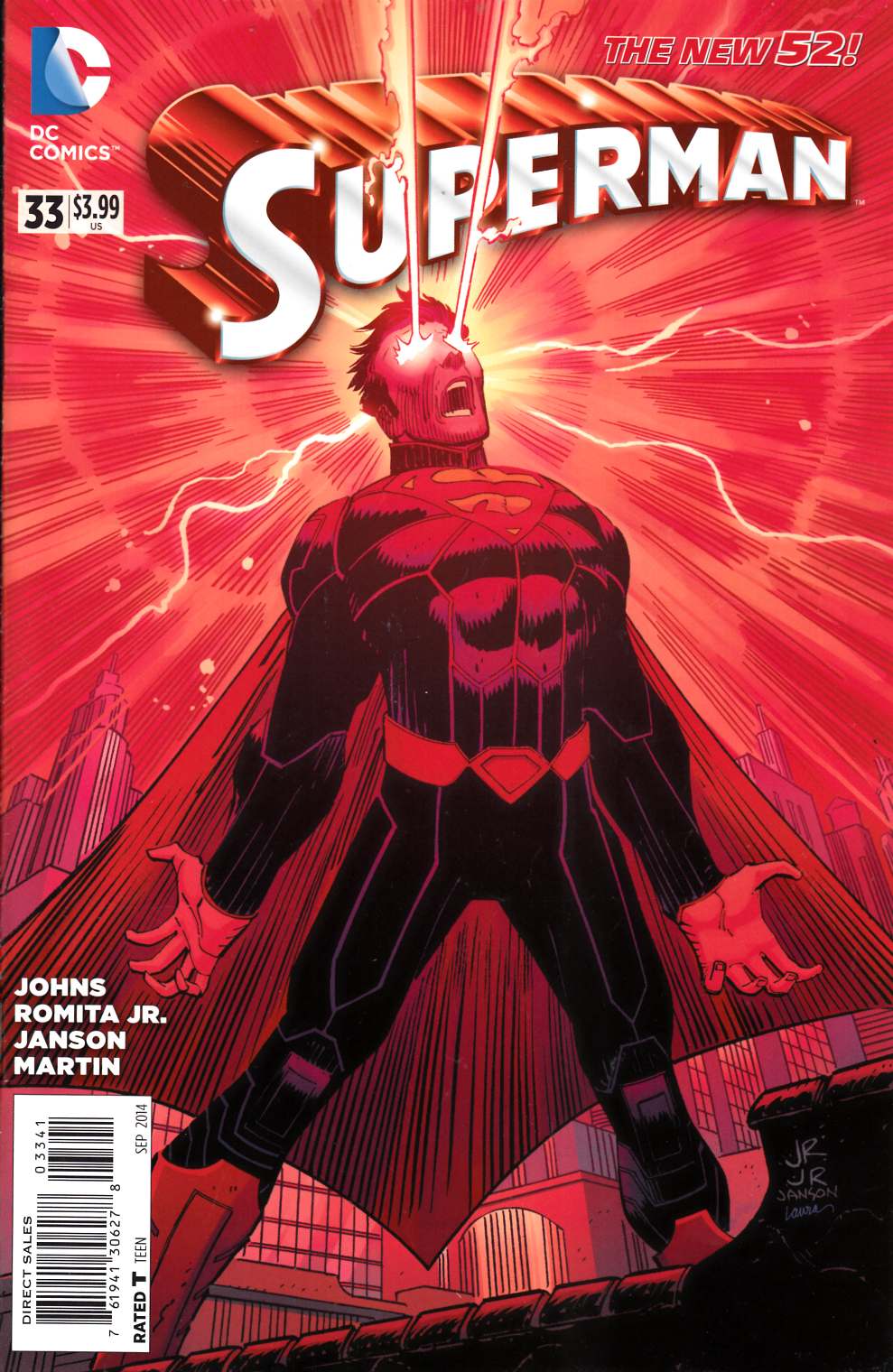 Superman #33 Romita Variant Cover [Comic] LARGE