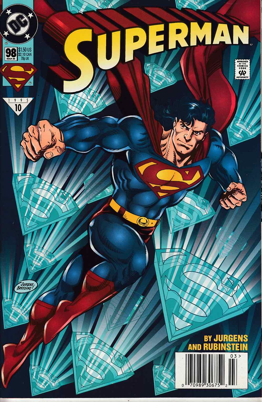 Superman #98 Very Fine (8.0) [DC Comic] THUMBNAIL