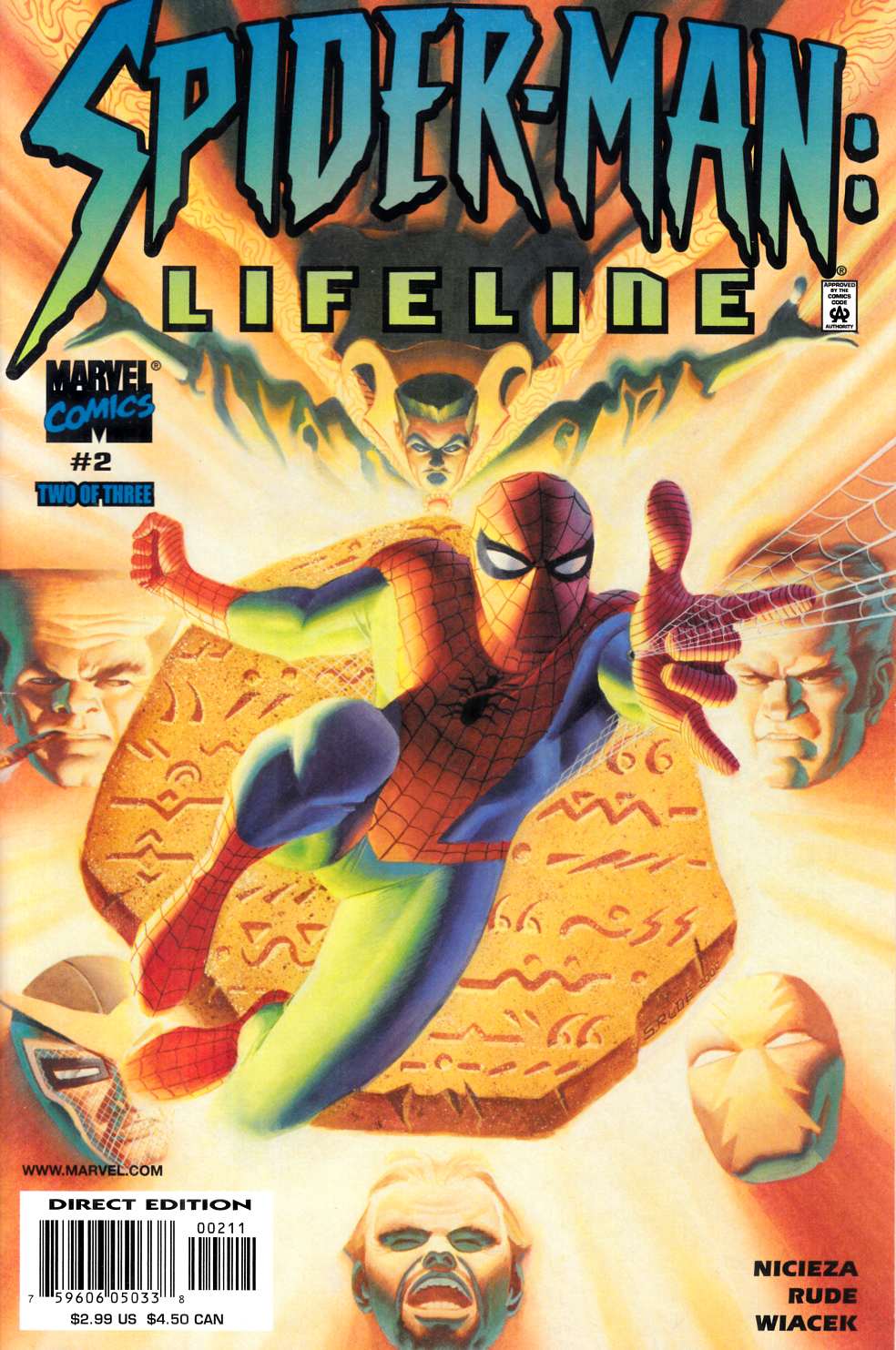 Spider-Man Lifeline #2 Fine (6.0) [Marvel Comic] LARGE