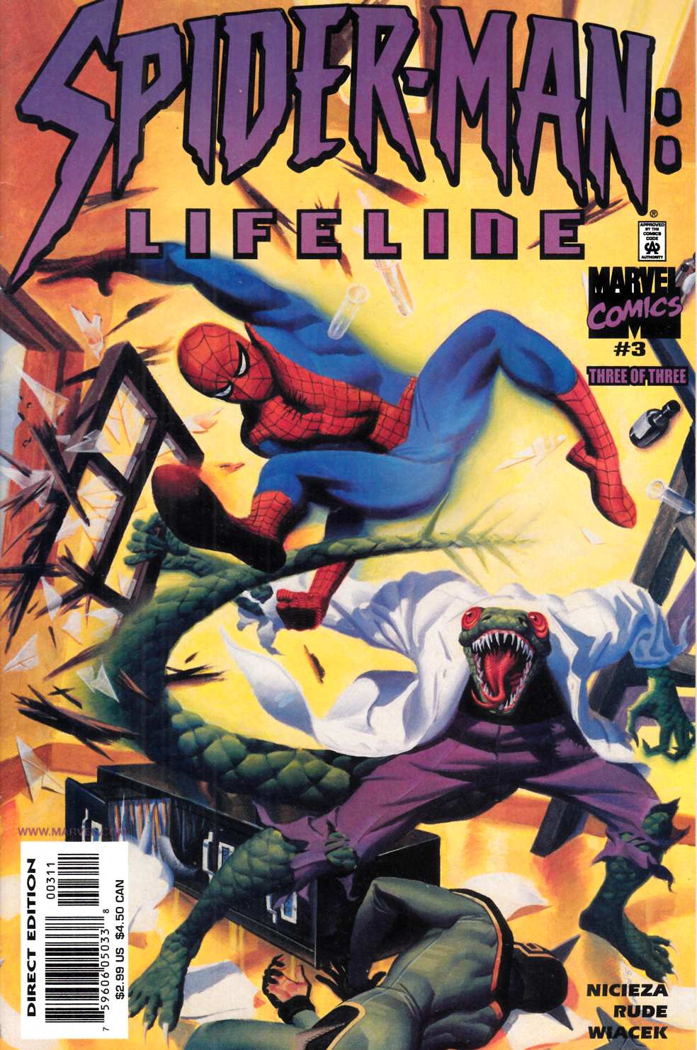 Spider-Man Lifeline #3 Fine (6.0) [Marvel Comic] THUMBNAIL