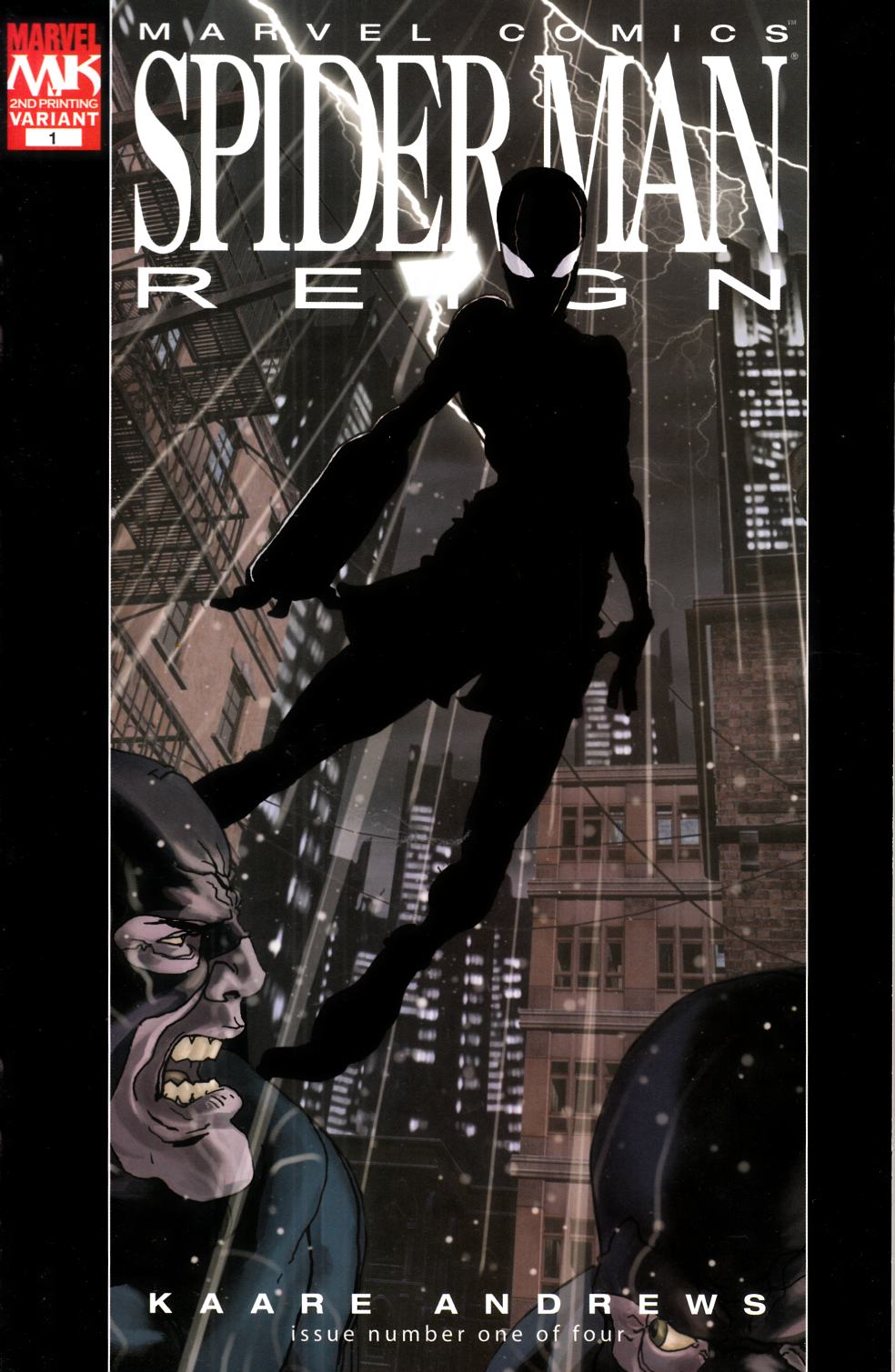 Spider-Man Reign #1 Second Printing Near Mint (9.4) [Marvel Comic] LARGE