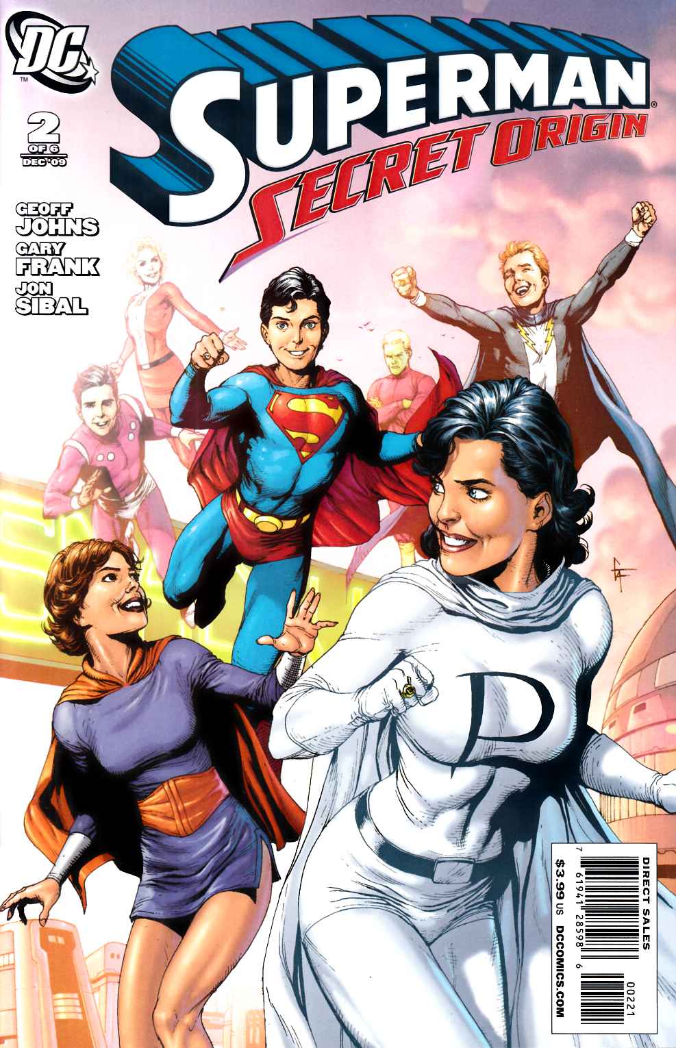 Superman Secret Origin #2 Frank Variant Cover Near Mint (9.4) [DC Comic] LARGE