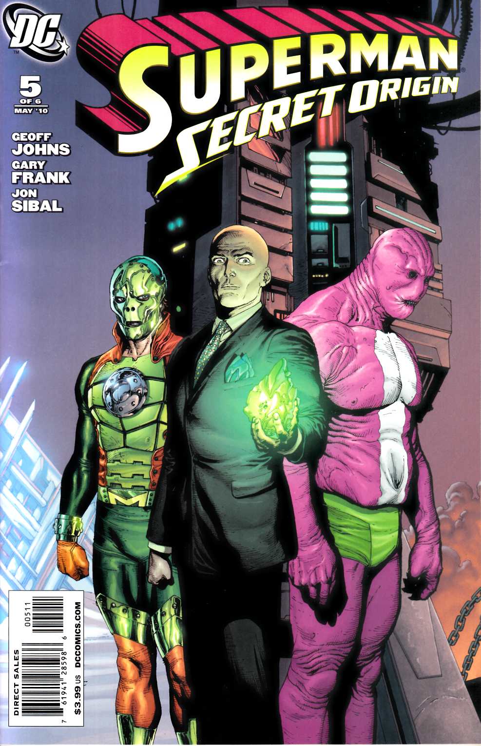 Superman Secret Origin #5 Very Fine (8.0) [DC Comic] LARGE