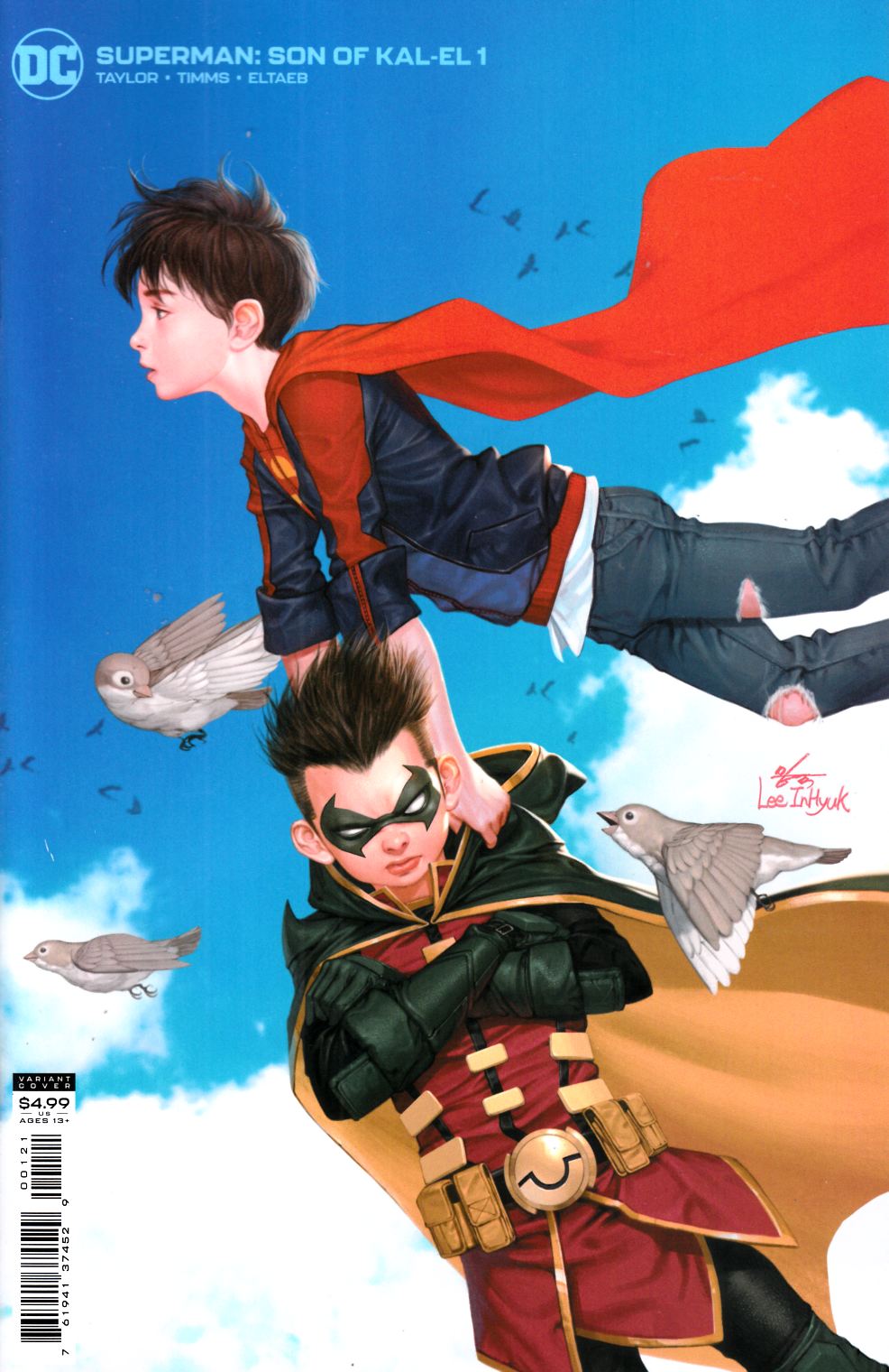 Superman Son of Kal-El #1 Lee Variant Cover Near Mint (9.4) [DC Comic] LARGE