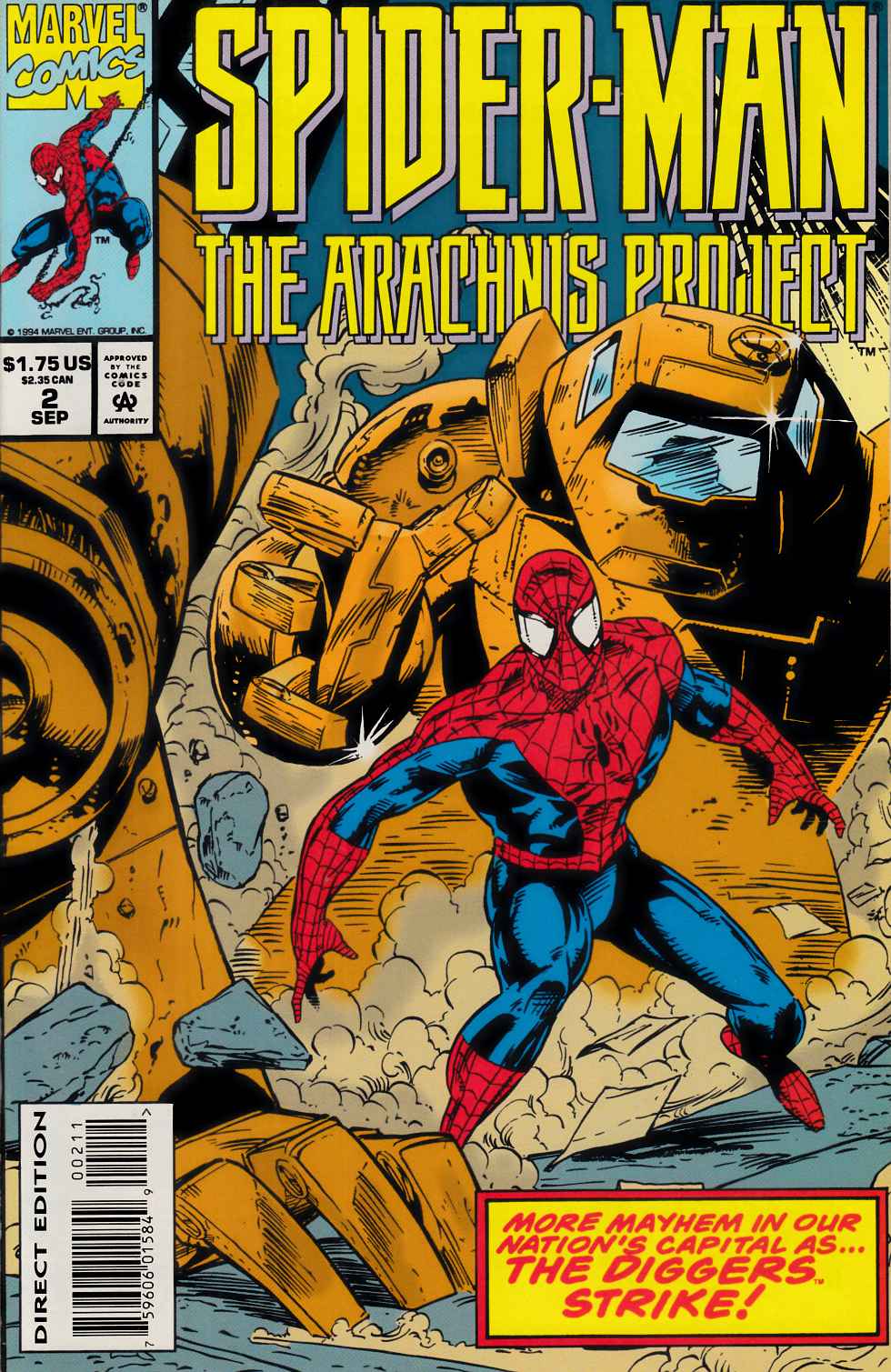 Spider-Man The Arachnis Project #2 Very Fine (8.0) [Marvel Comic] THUMBNAIL