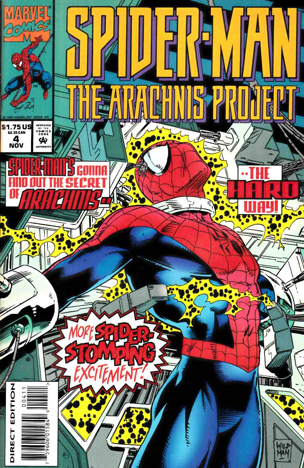 Spider-Man The Arachnis Project #4 Very Fine (8.0) [Marvel Comic] THUMBNAIL