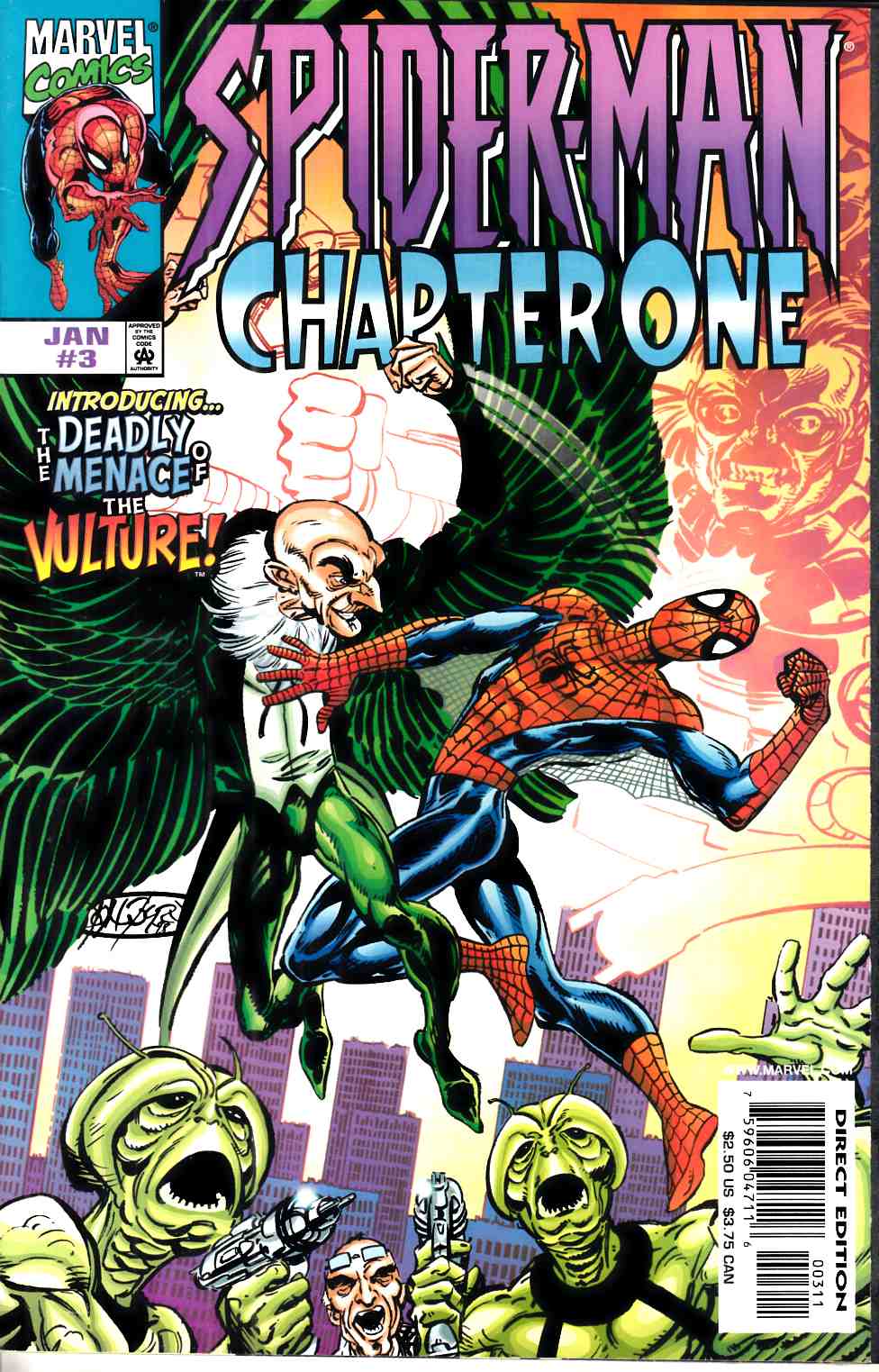 Spider-Man Chapter One #3 Near Mint (9.4) [Marvel Comic THUMBNAIL
