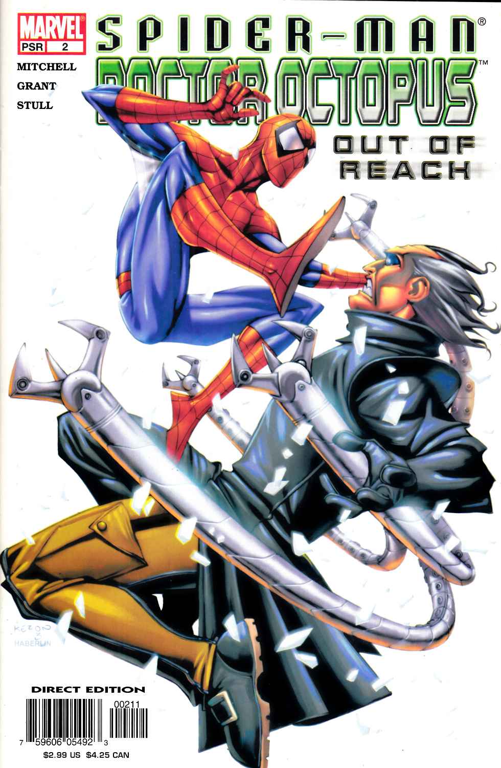 Spider-Man Doctor Octopus Out of Reach #2 Near Mint (9.4) [Marvel Comic] THUMBNAIL