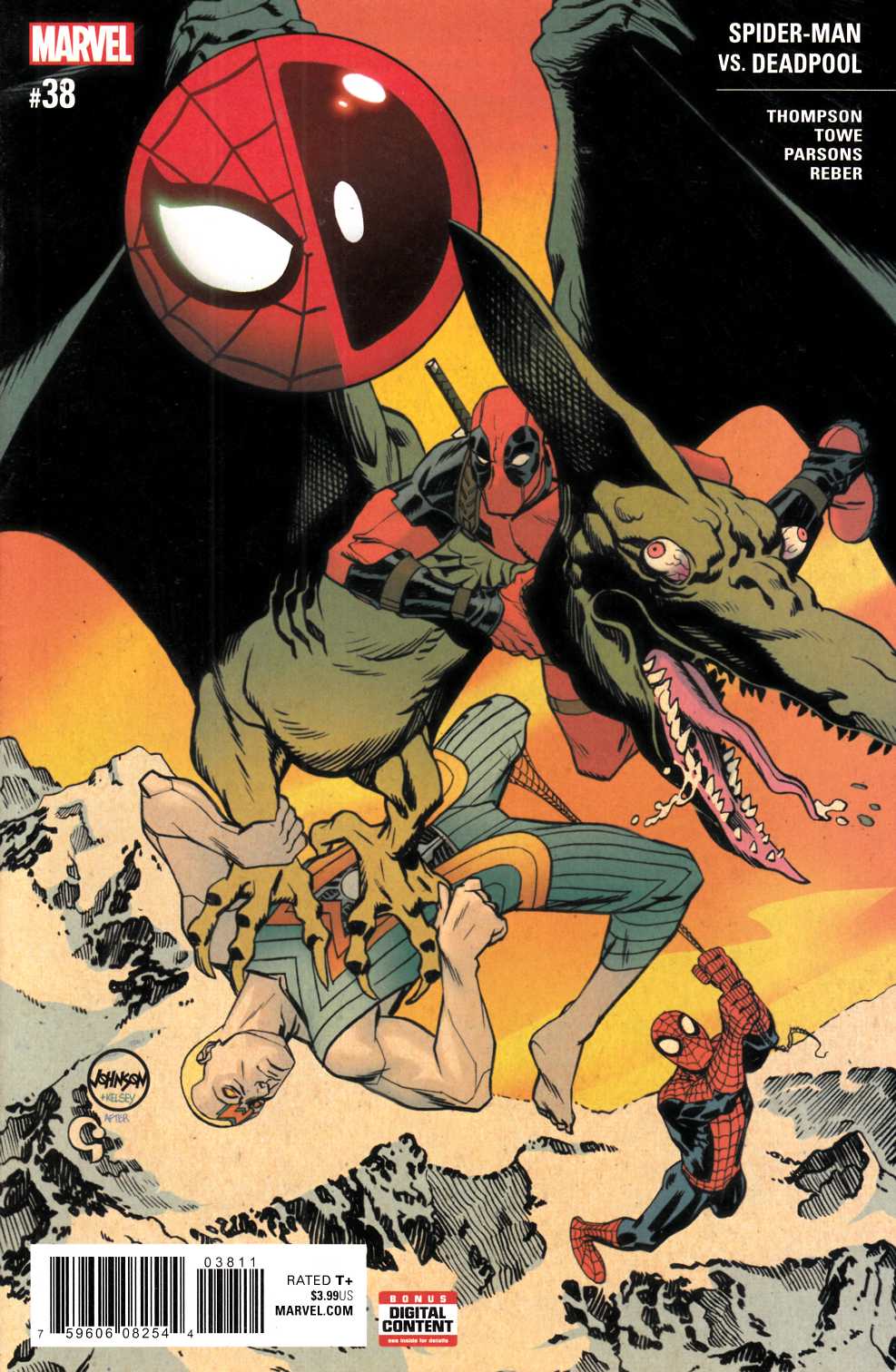 Spider-Man Deadpool #38 Near Mint (9.4) [Marvel Comic] THUMBNAIL